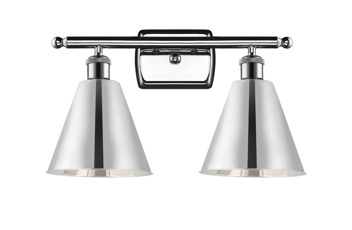 Berkshire Metal 18-Inch 2-Light Bath Vanity Light