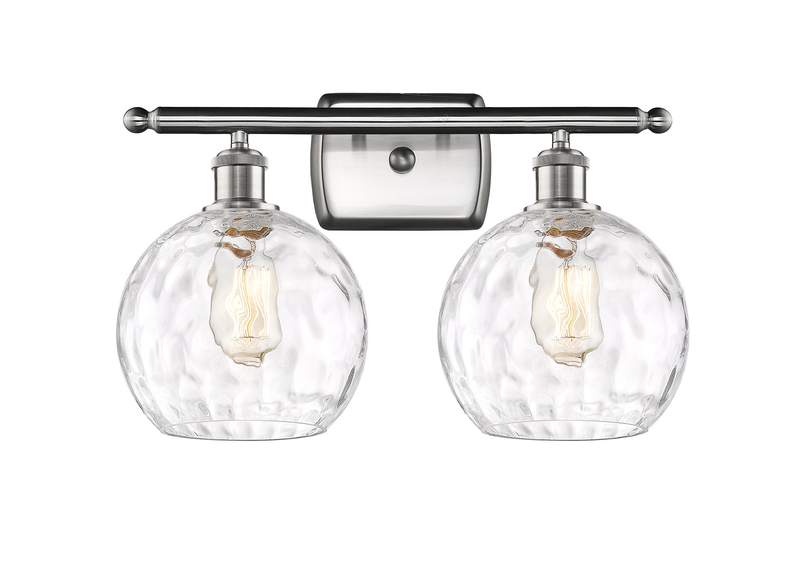 Ballston Bath Vanity Light Cast Brass Glass