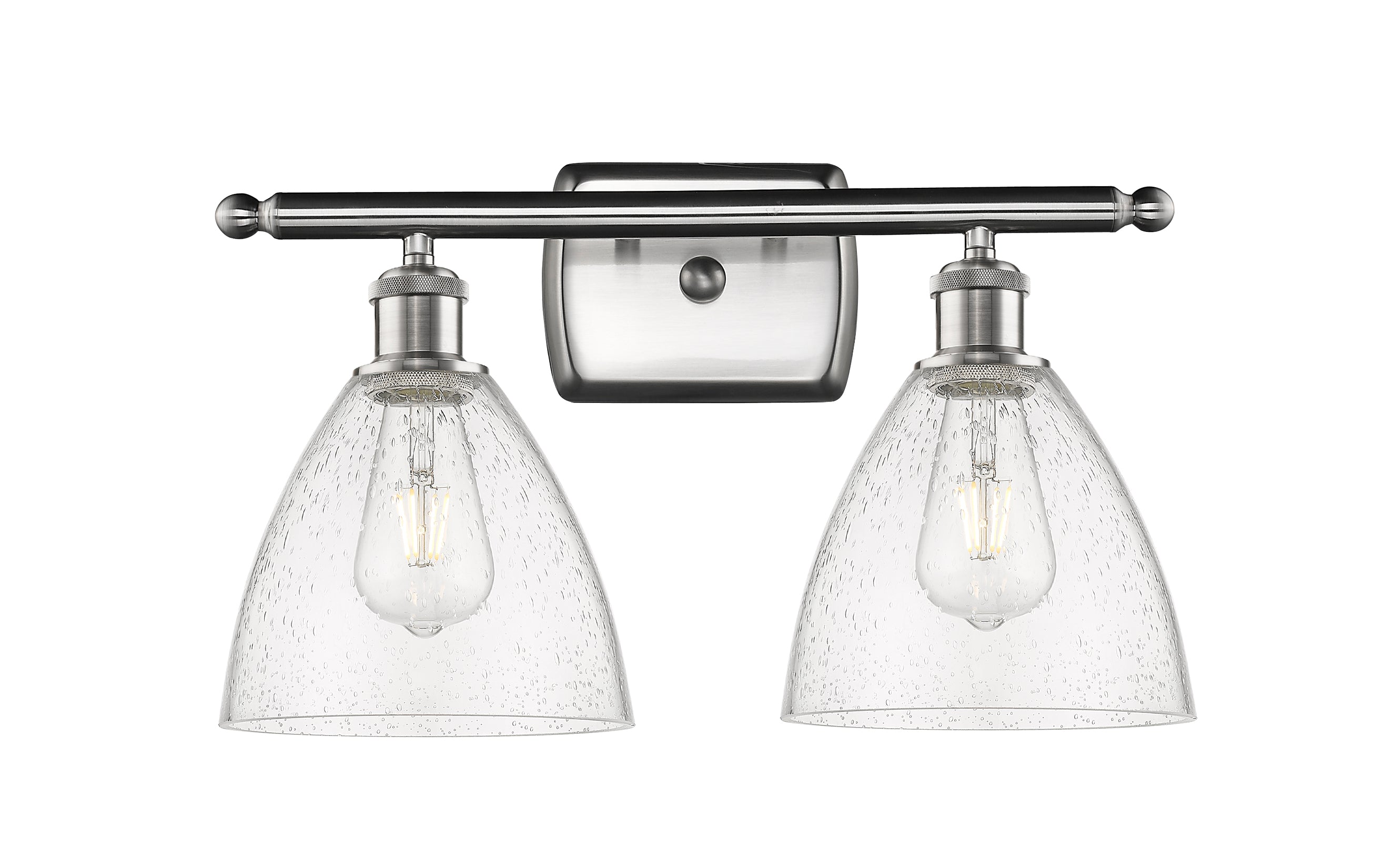 Ballston Bath Vanity Light Cast Brass Glass