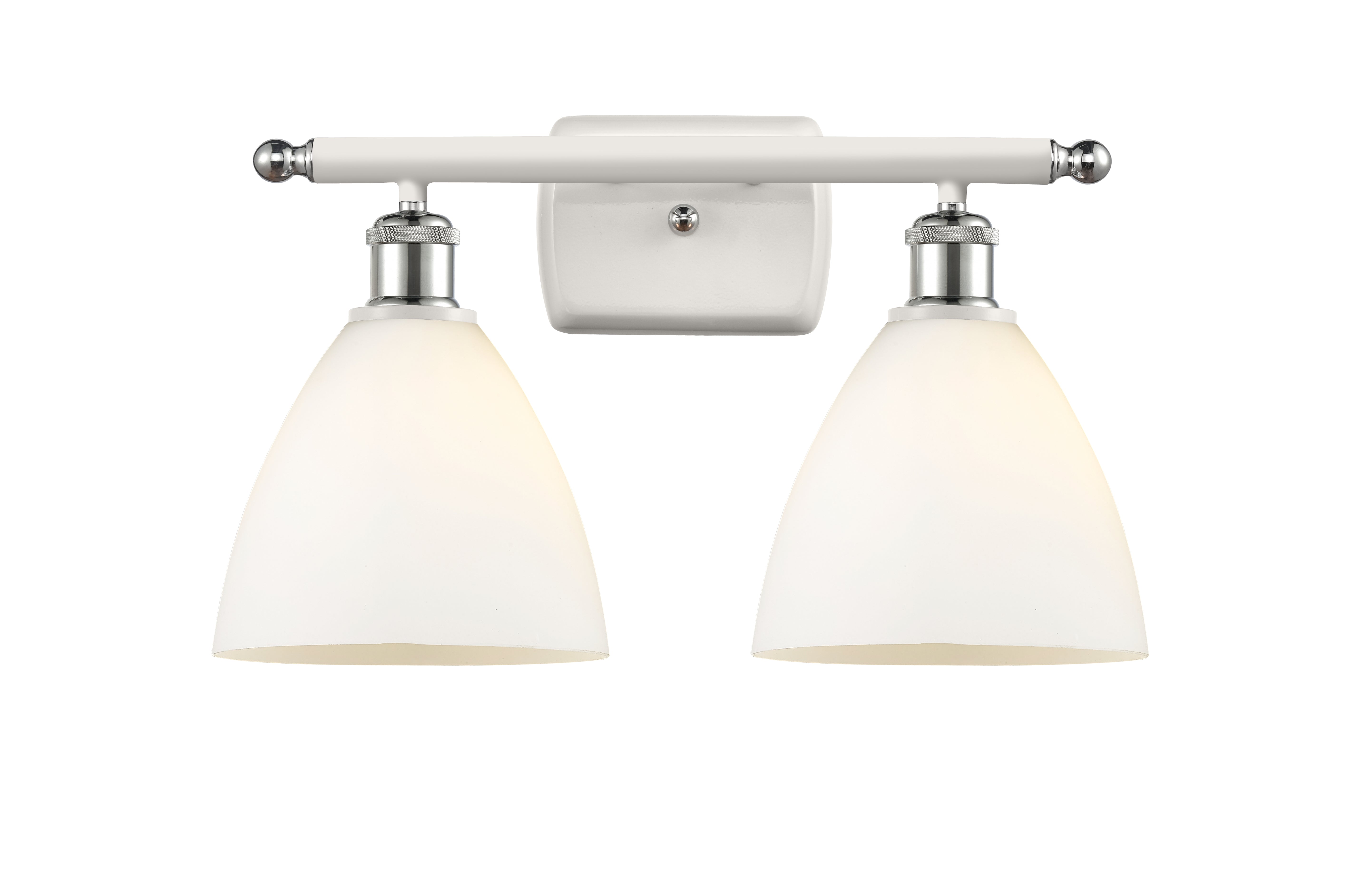 Ballston Bath Vanity Light Cast Brass Glass
