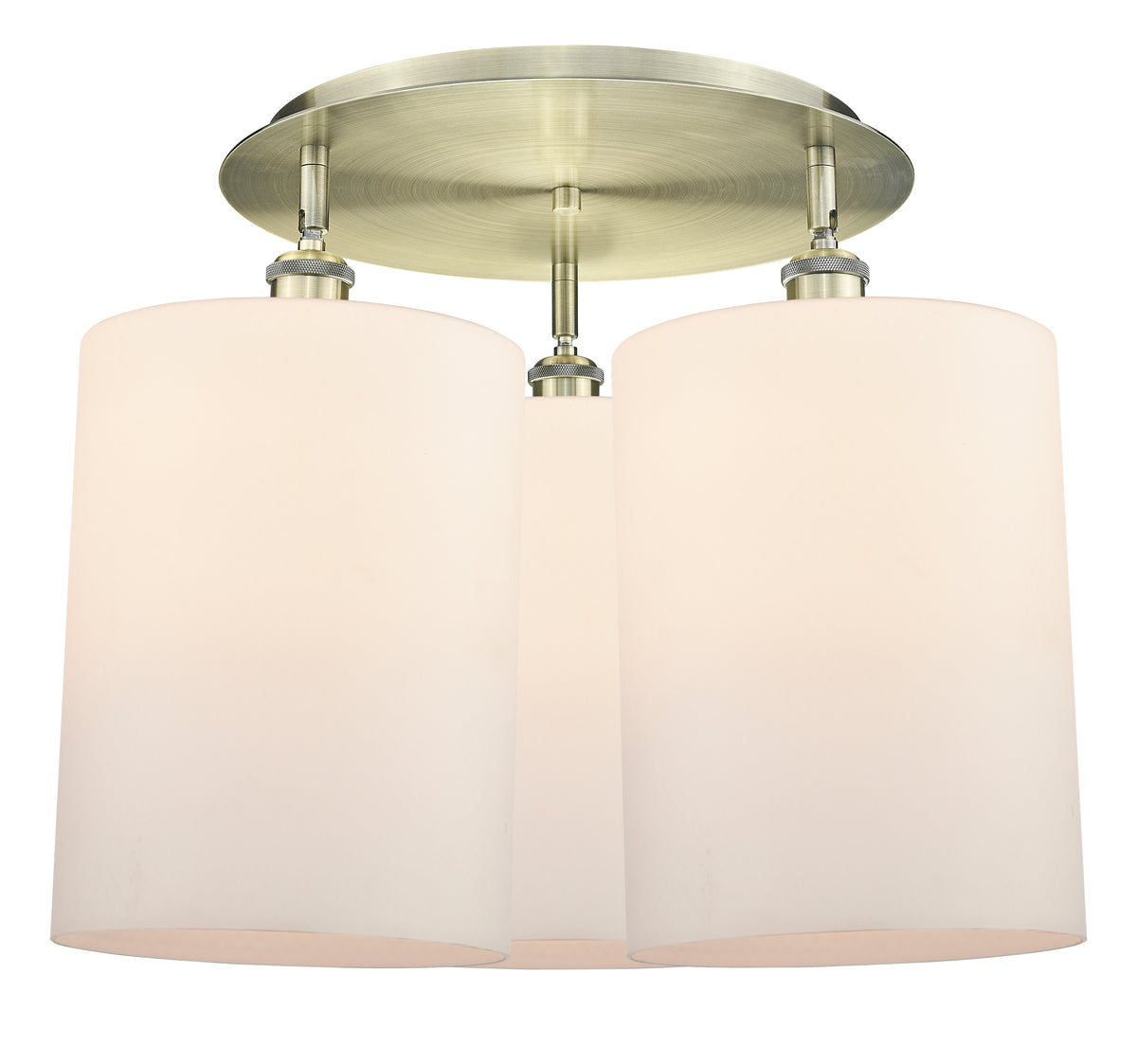 Cobbleskill 21-Inch 3-Light Semi-Flush Mount