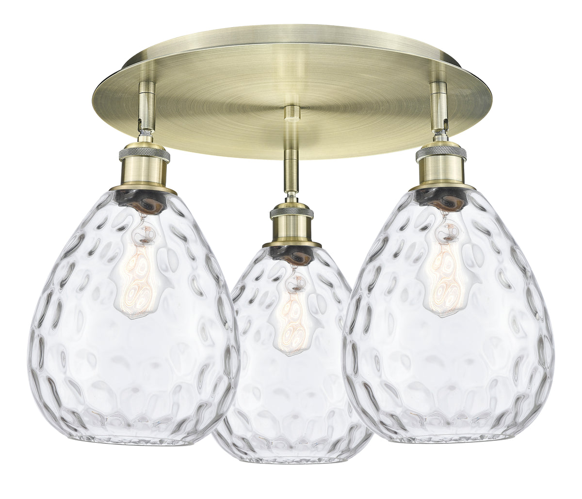 Waverly 20-Inch 3-Light Semi-Flush Mount