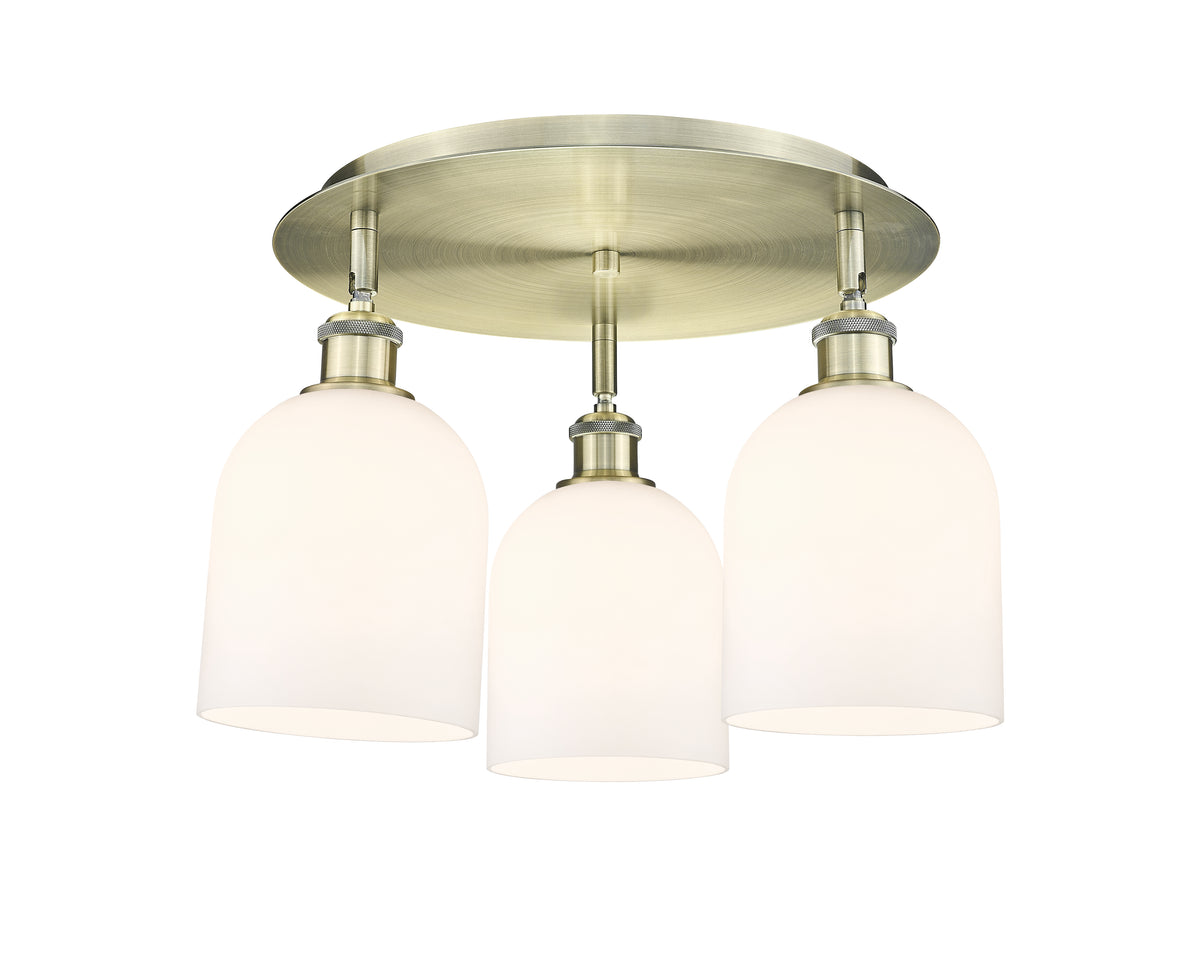 Bella 17-Inch 3-Light Semi-Flush Mount