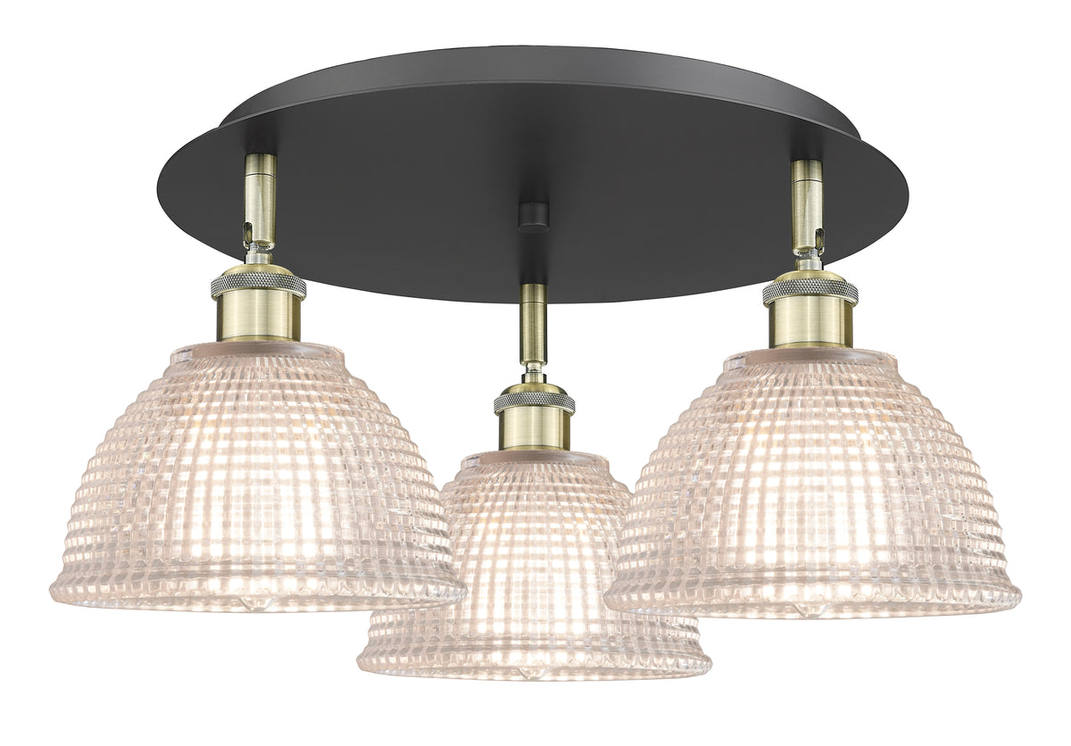 Arietta 20-Inch 3-Light Semi-Flush Mount