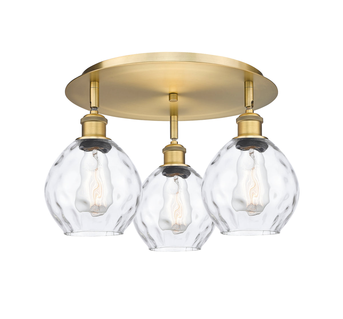 Waverly 18-Inch 3-Light Semi-Flush Mount