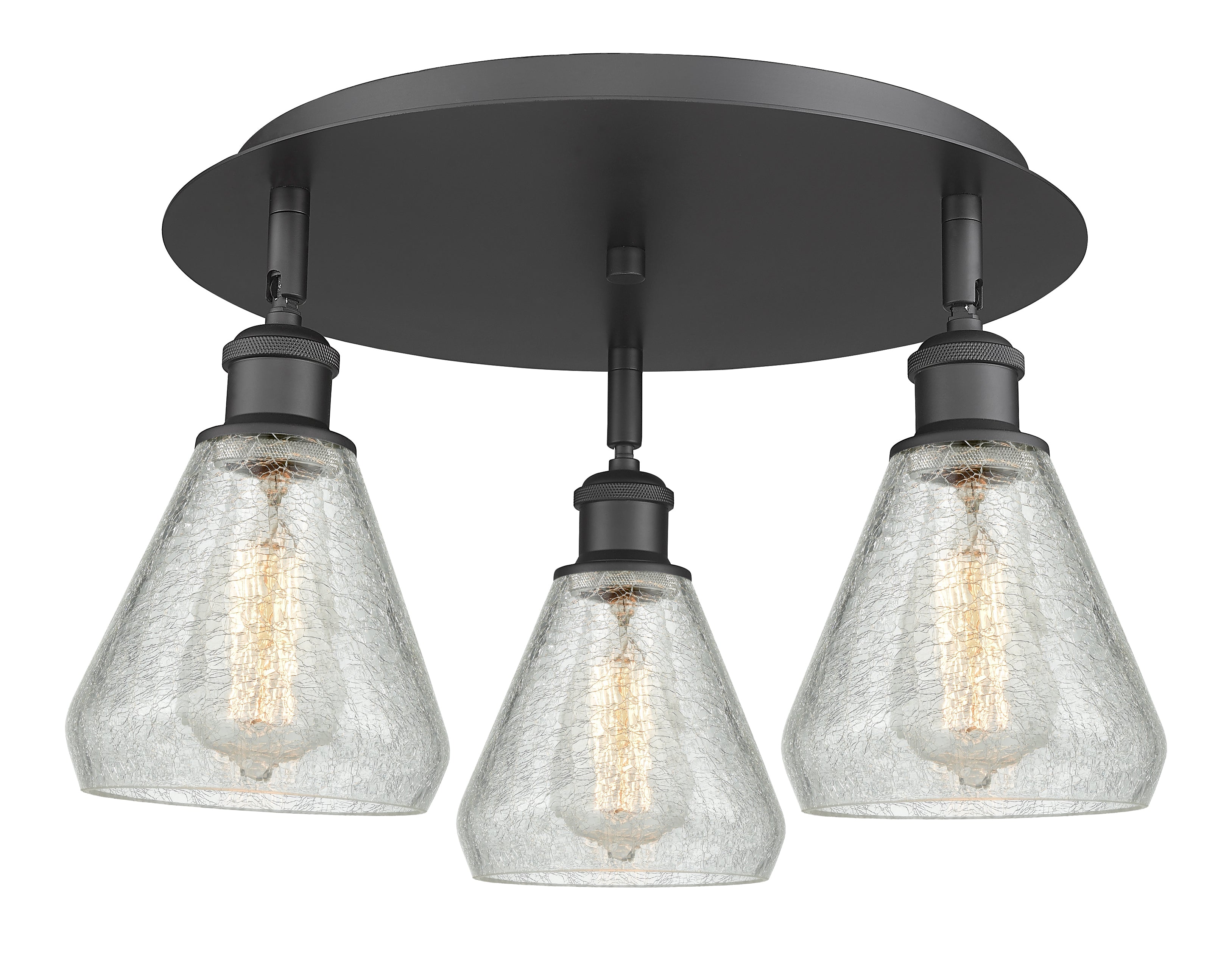 Ballston Semi-Flush Mount Satin Nickel