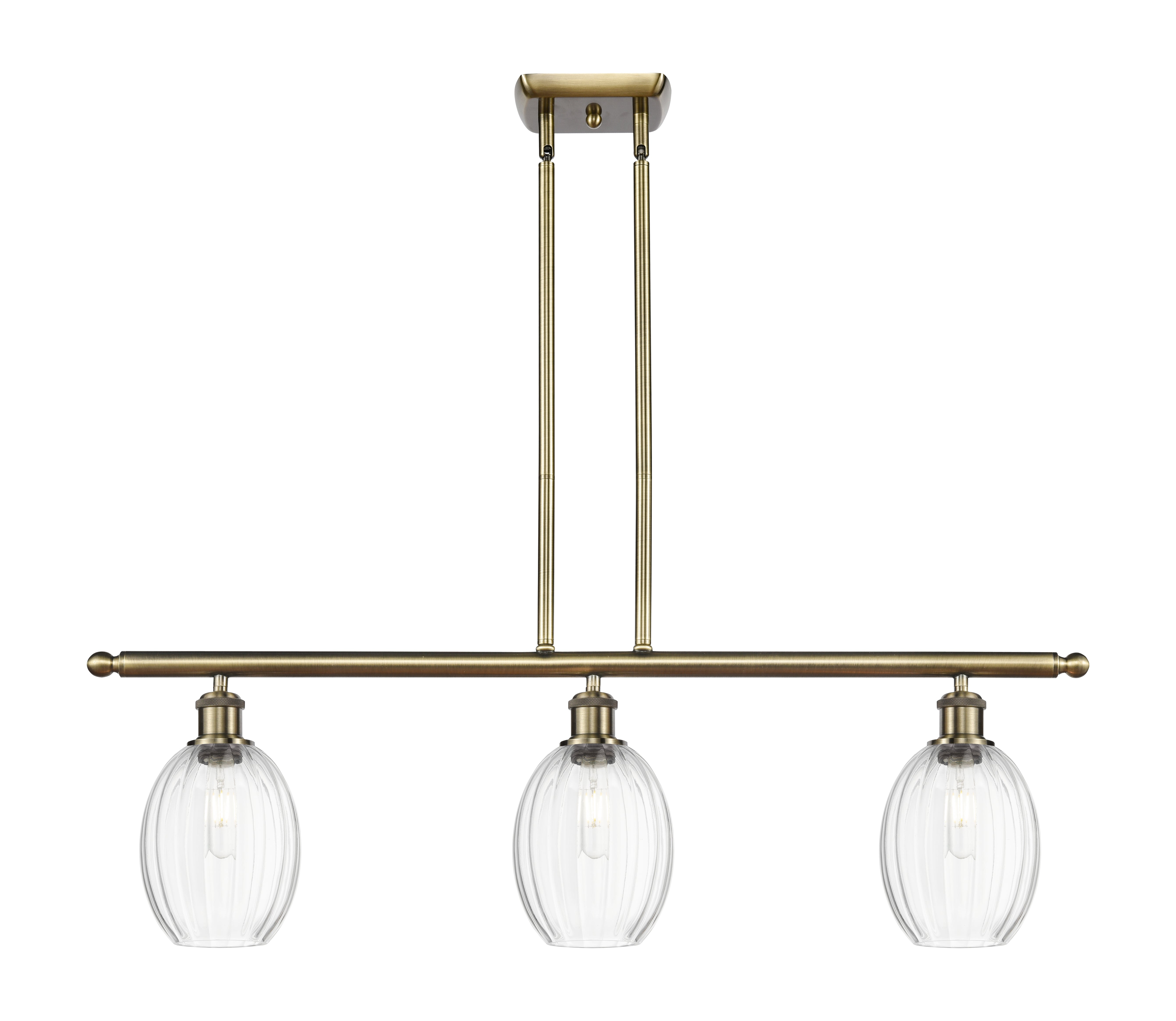 Ballston Island Light Cast Brass Finish