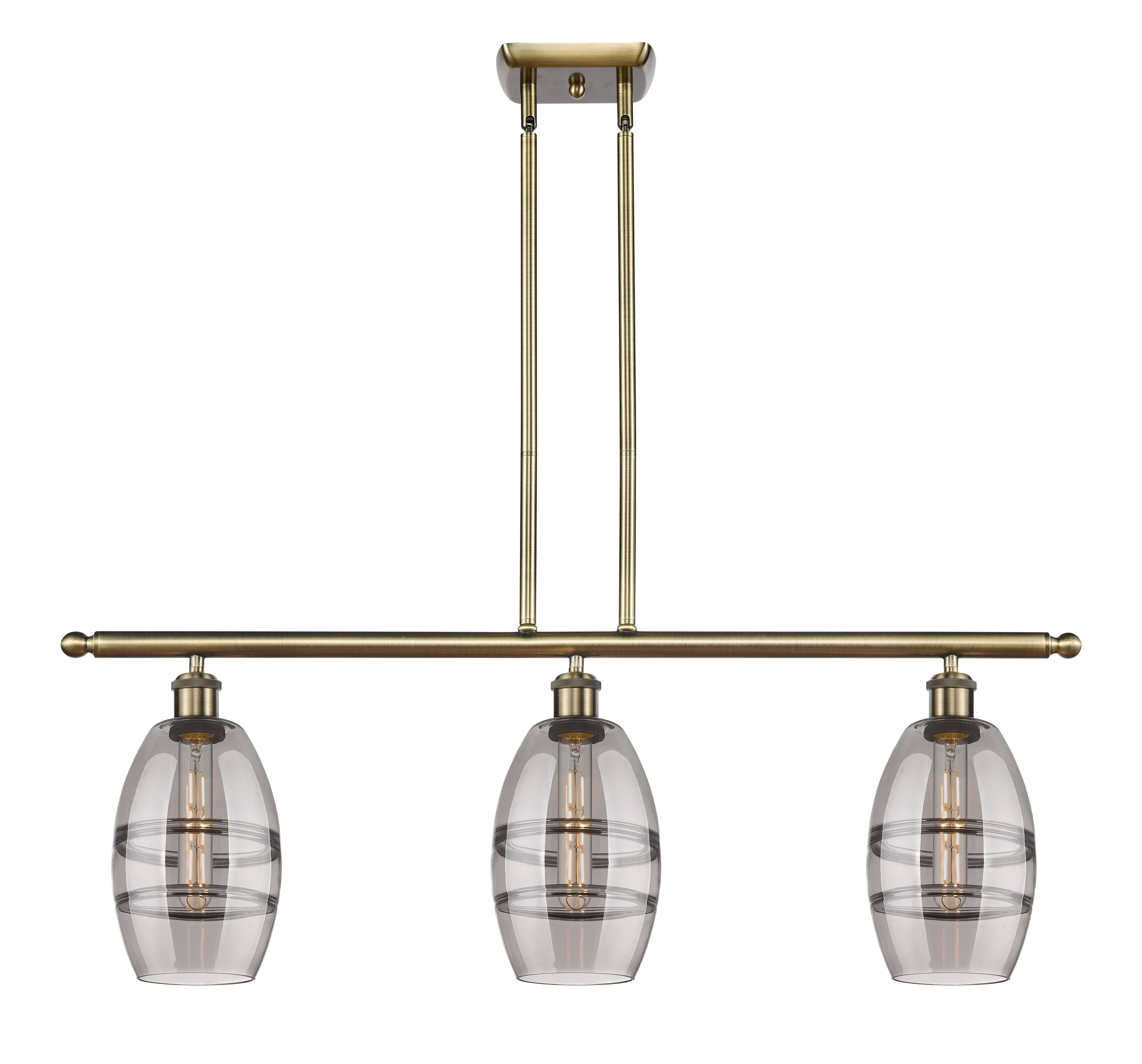 Ballston Island Light Cast Brass Finish