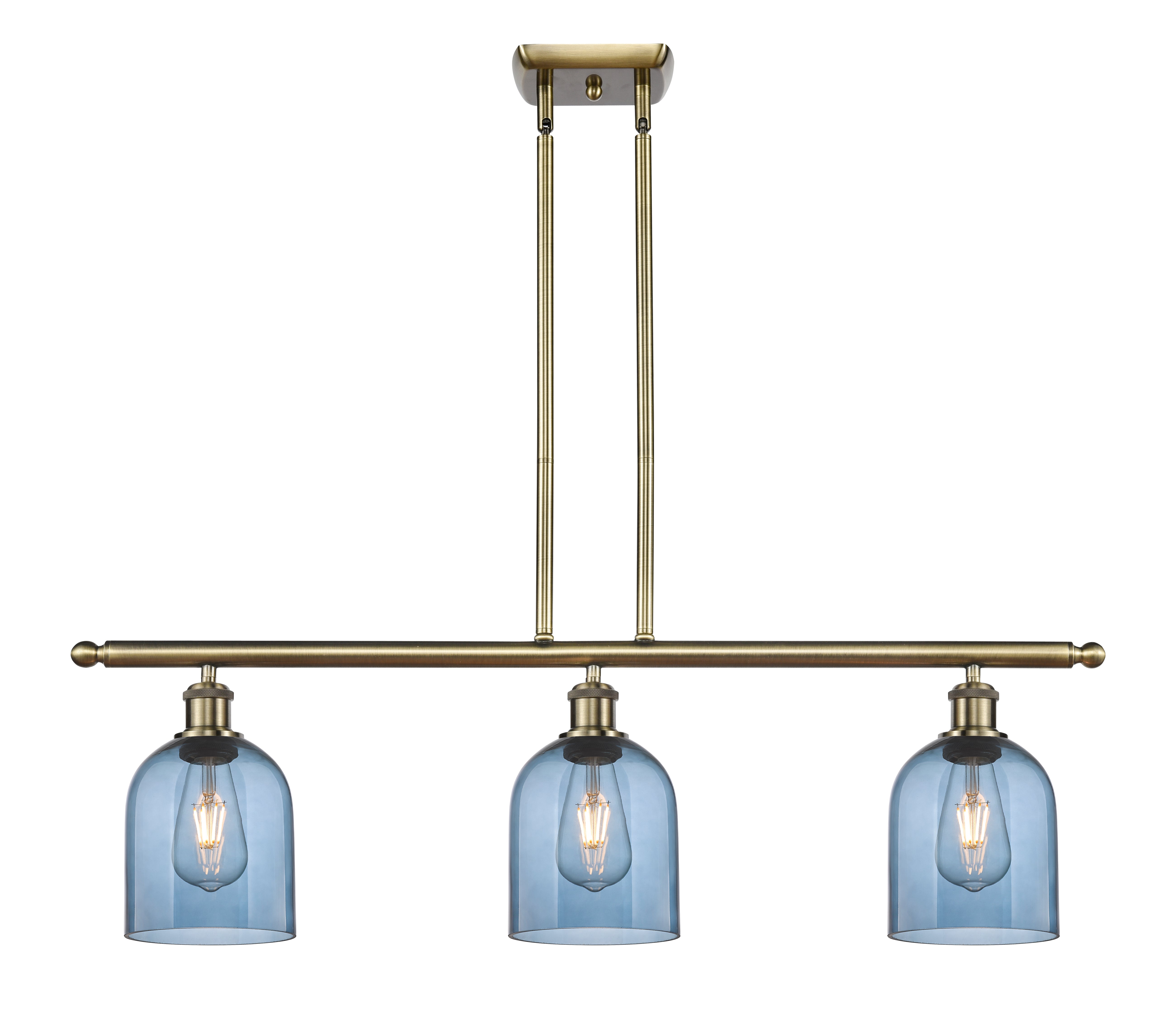 Ballston Island Light 10 Inch Cast Brass