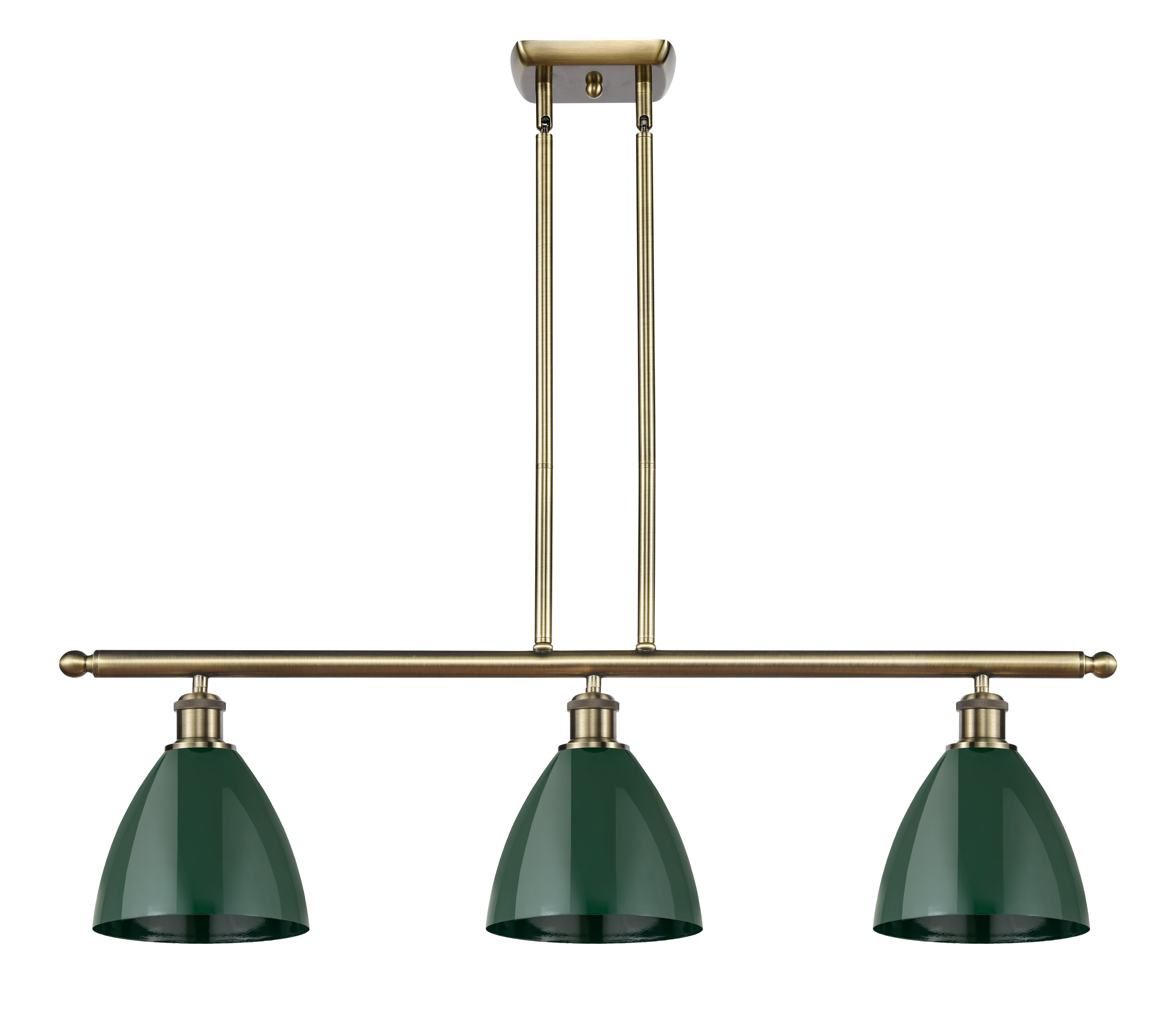 Ballston Island Light Cast Steel Brass