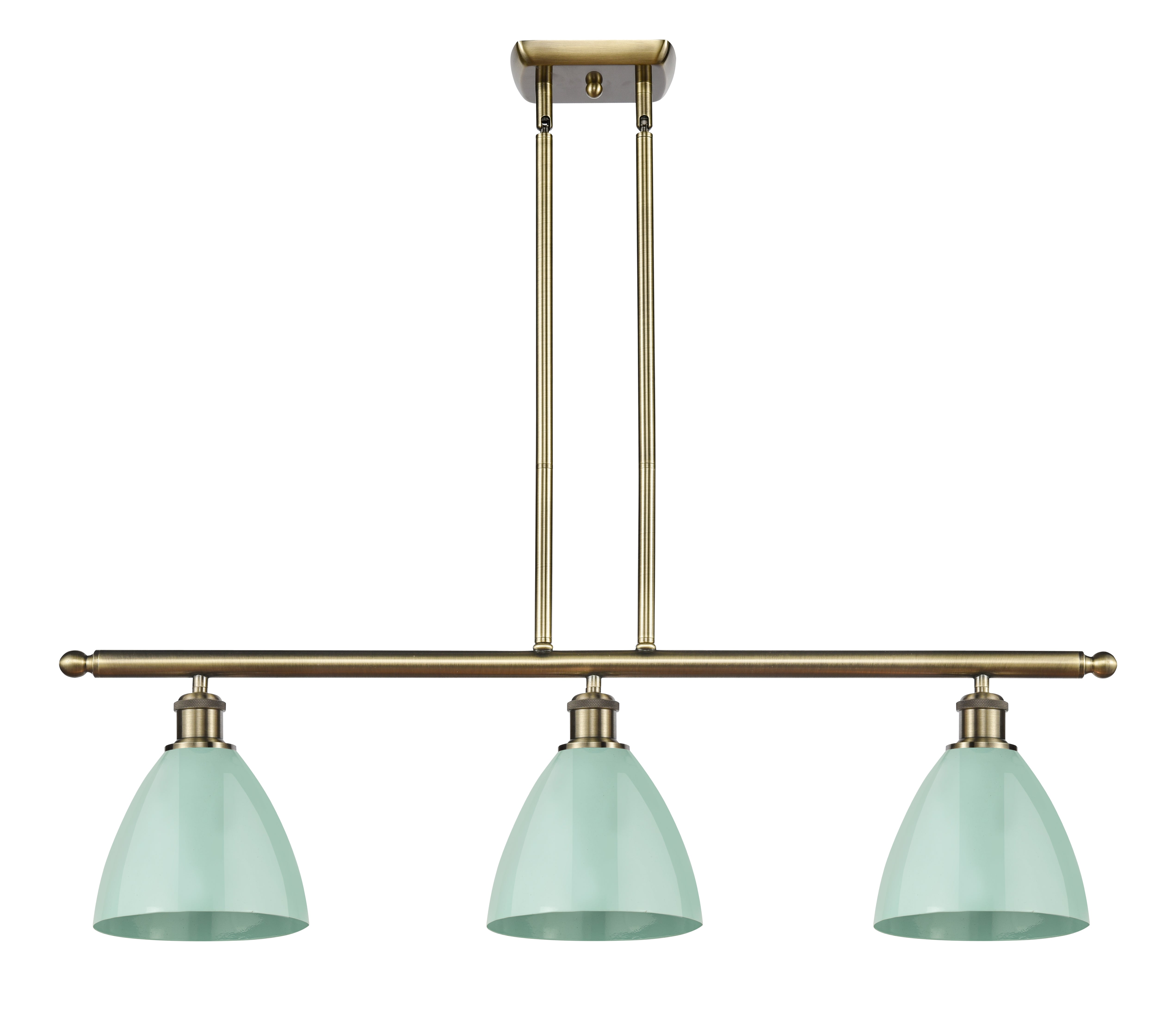 Ballston Island Light Cast Steel Brass