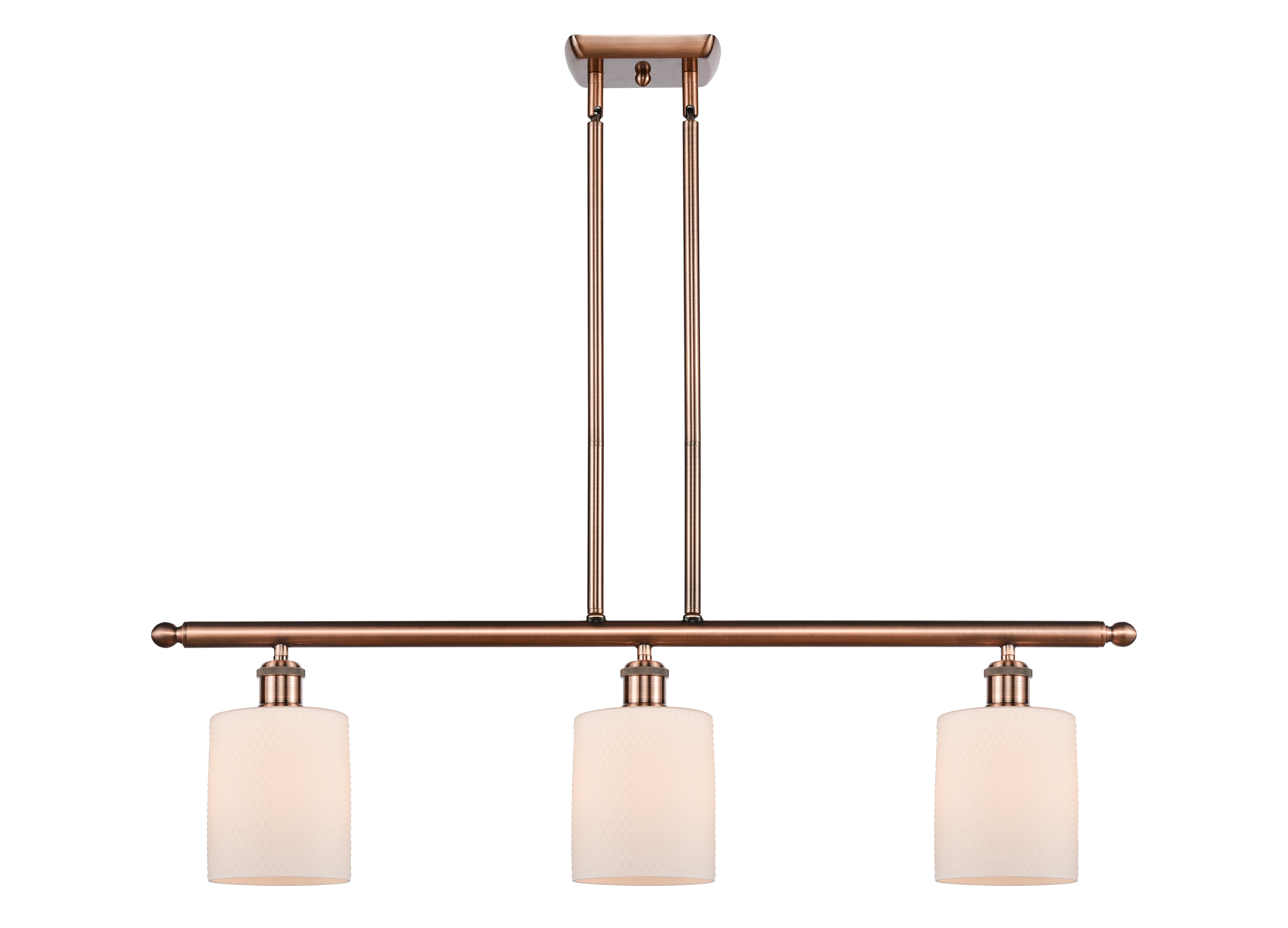 Ballston Island Light Cast Brass Finish
