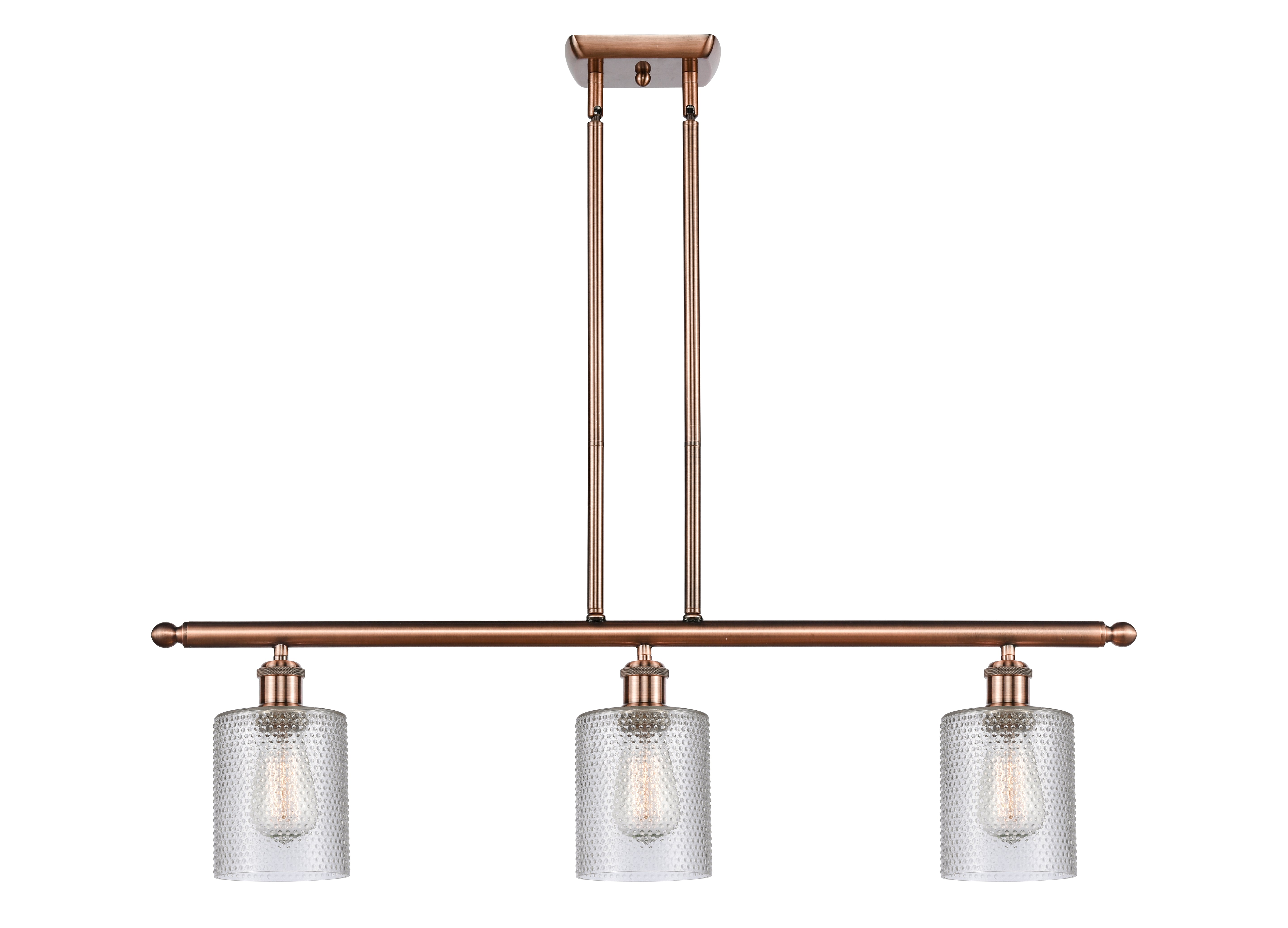 Ballston Island Light Cast Brass Finish