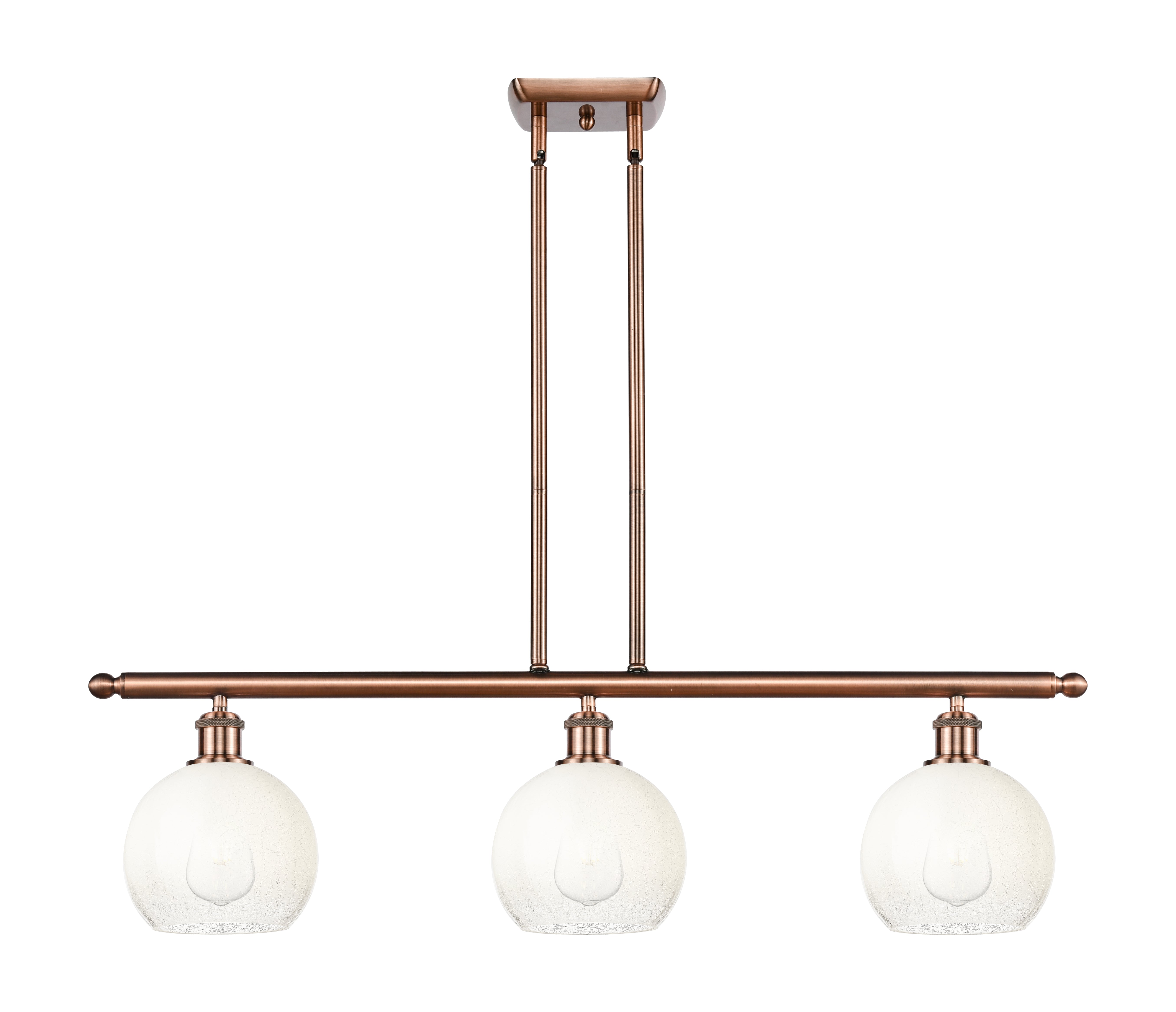 Ballston Island Light Cast Brass Finish