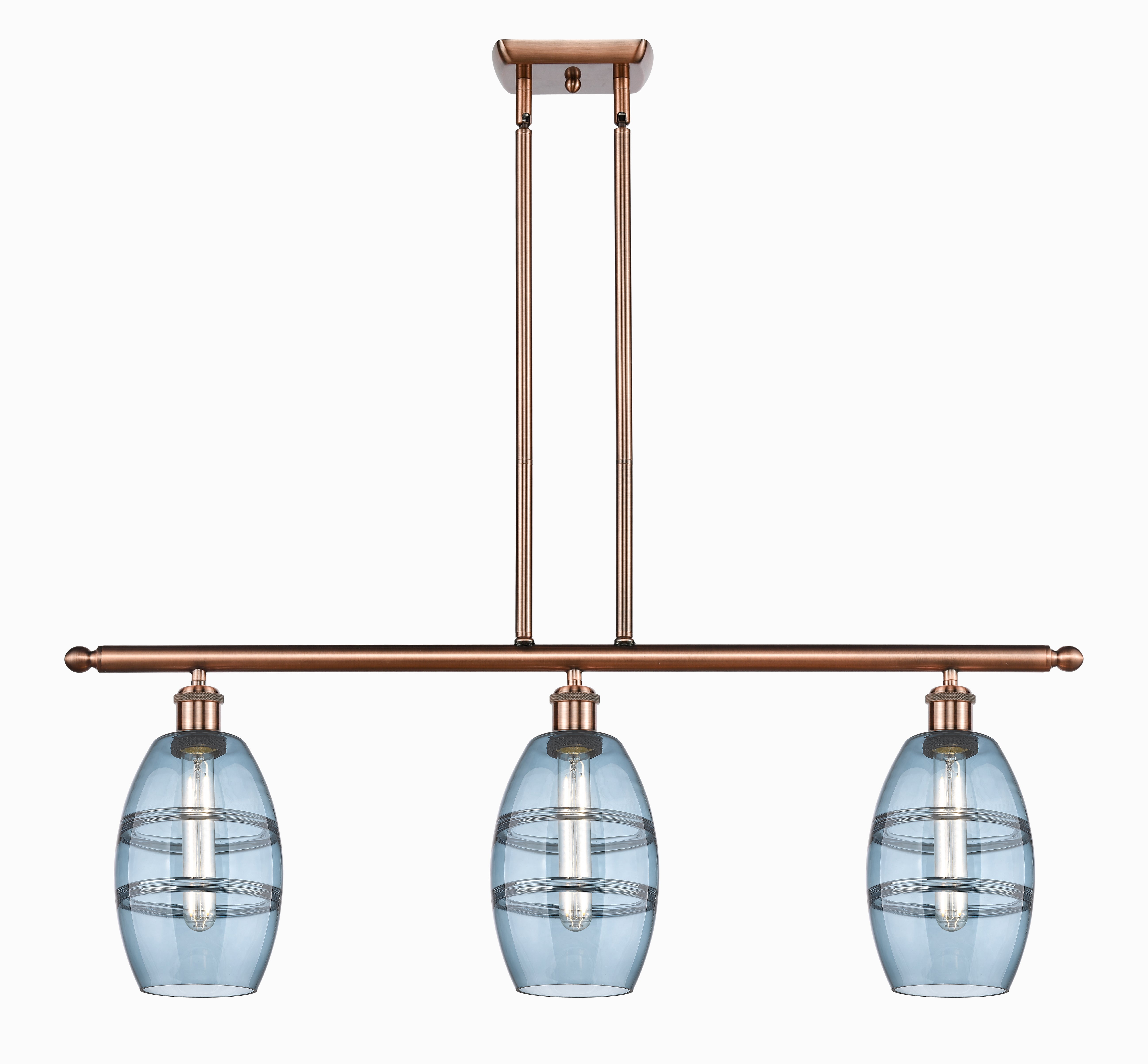 Ballston Island Light Cast Brass Finish