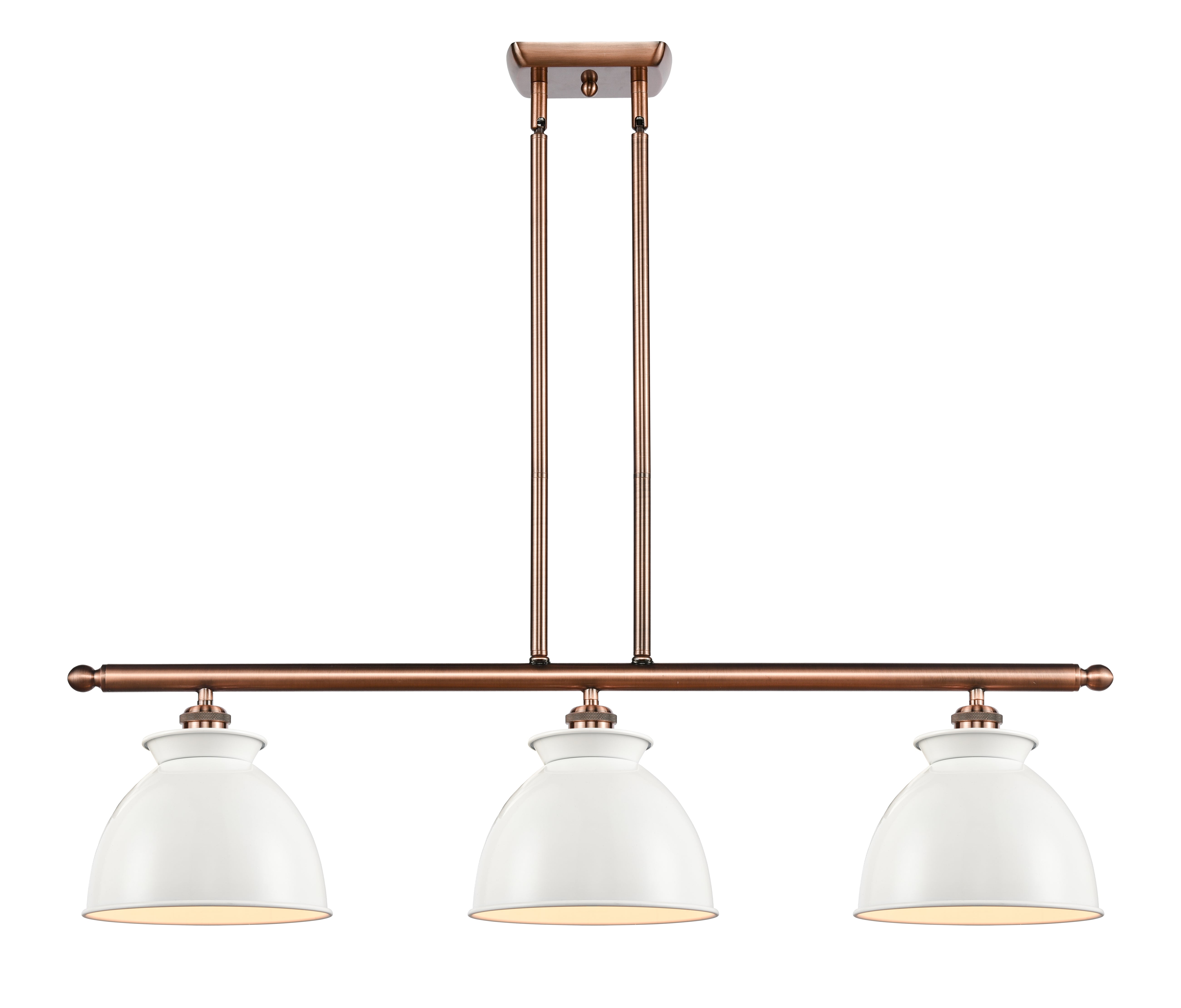 Ballston Island Light Cast Brass Finish