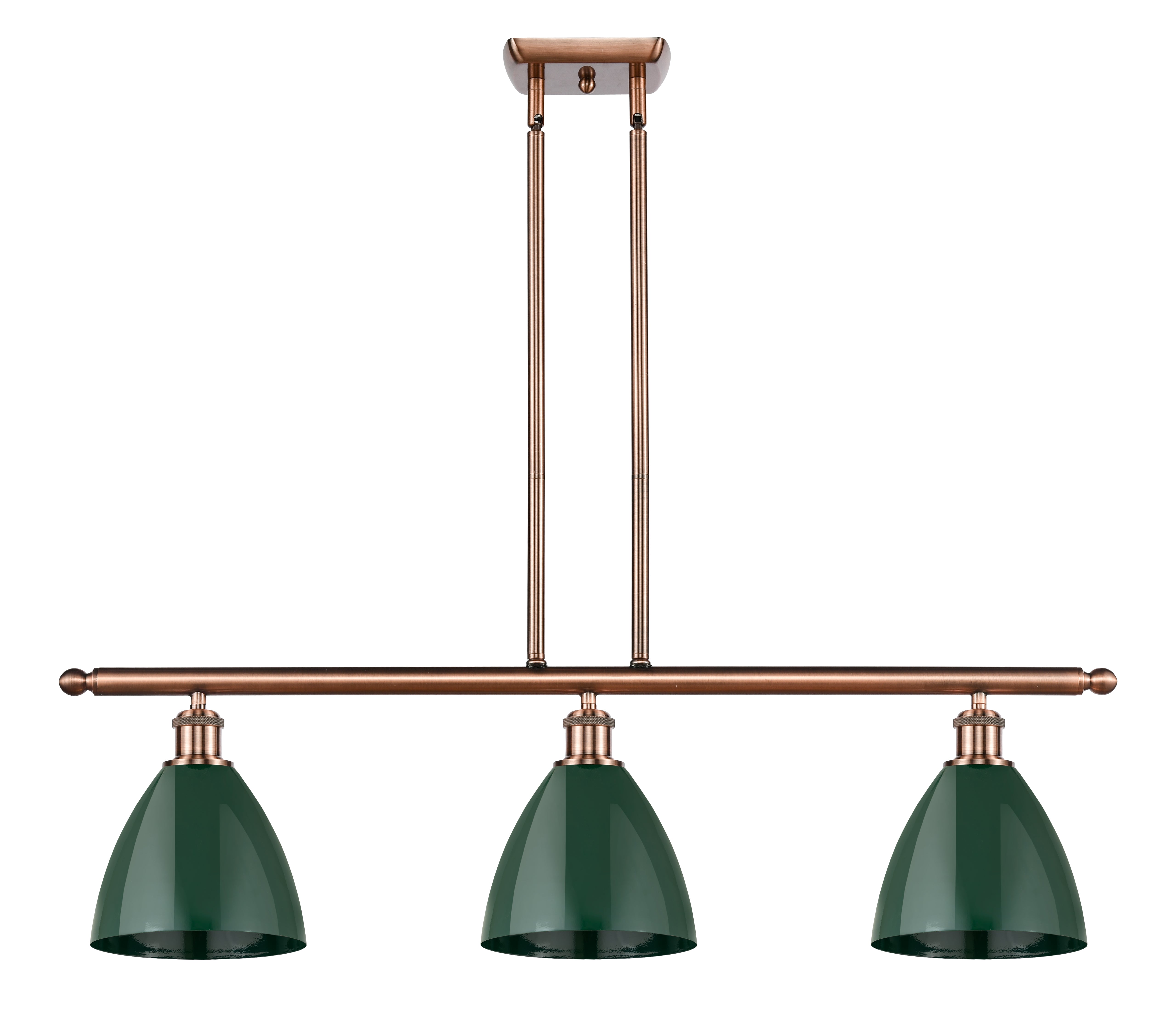 Ballston Island Light Cast Steel Brass