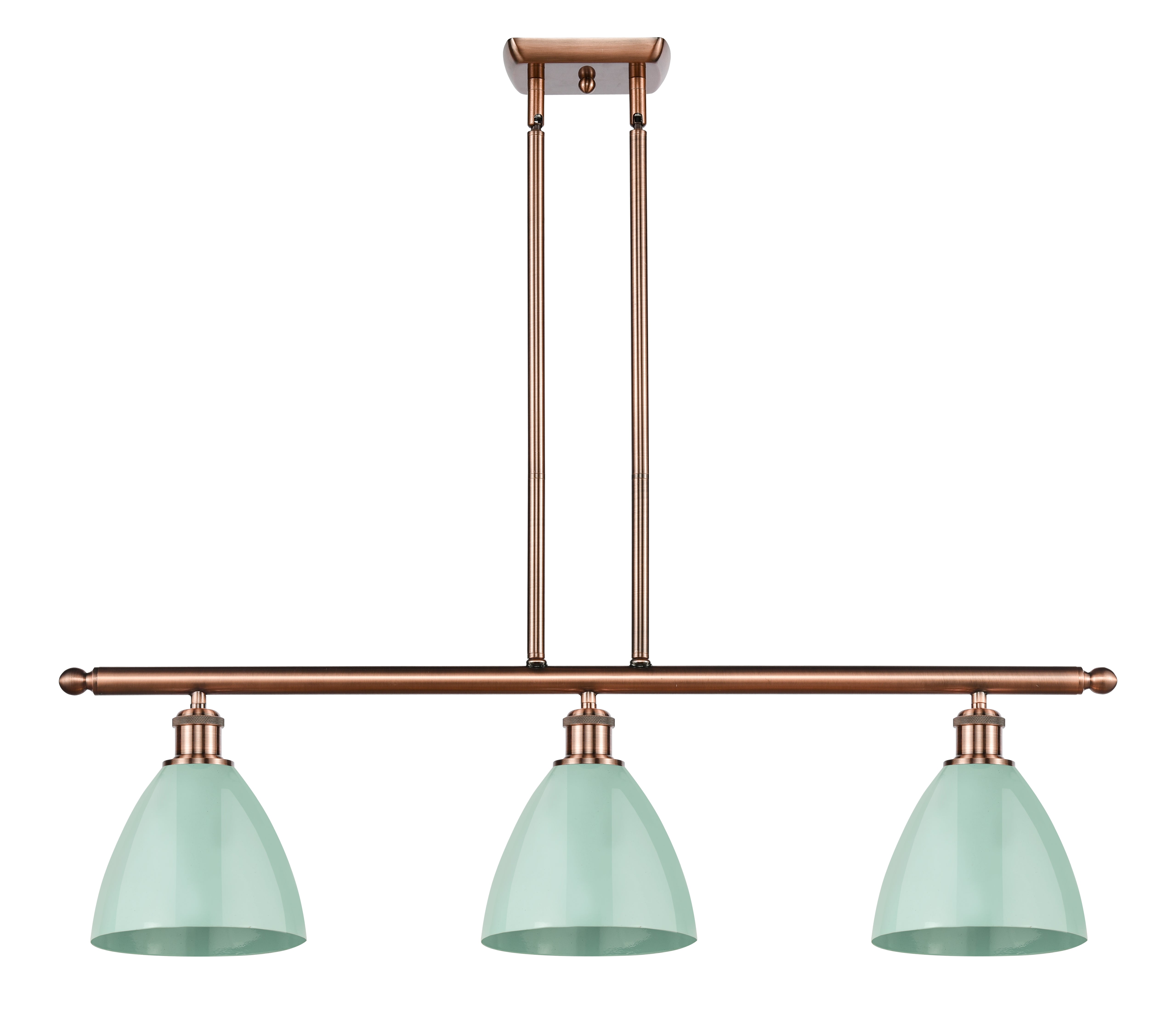 Ballston Island Light Cast Steel Brass