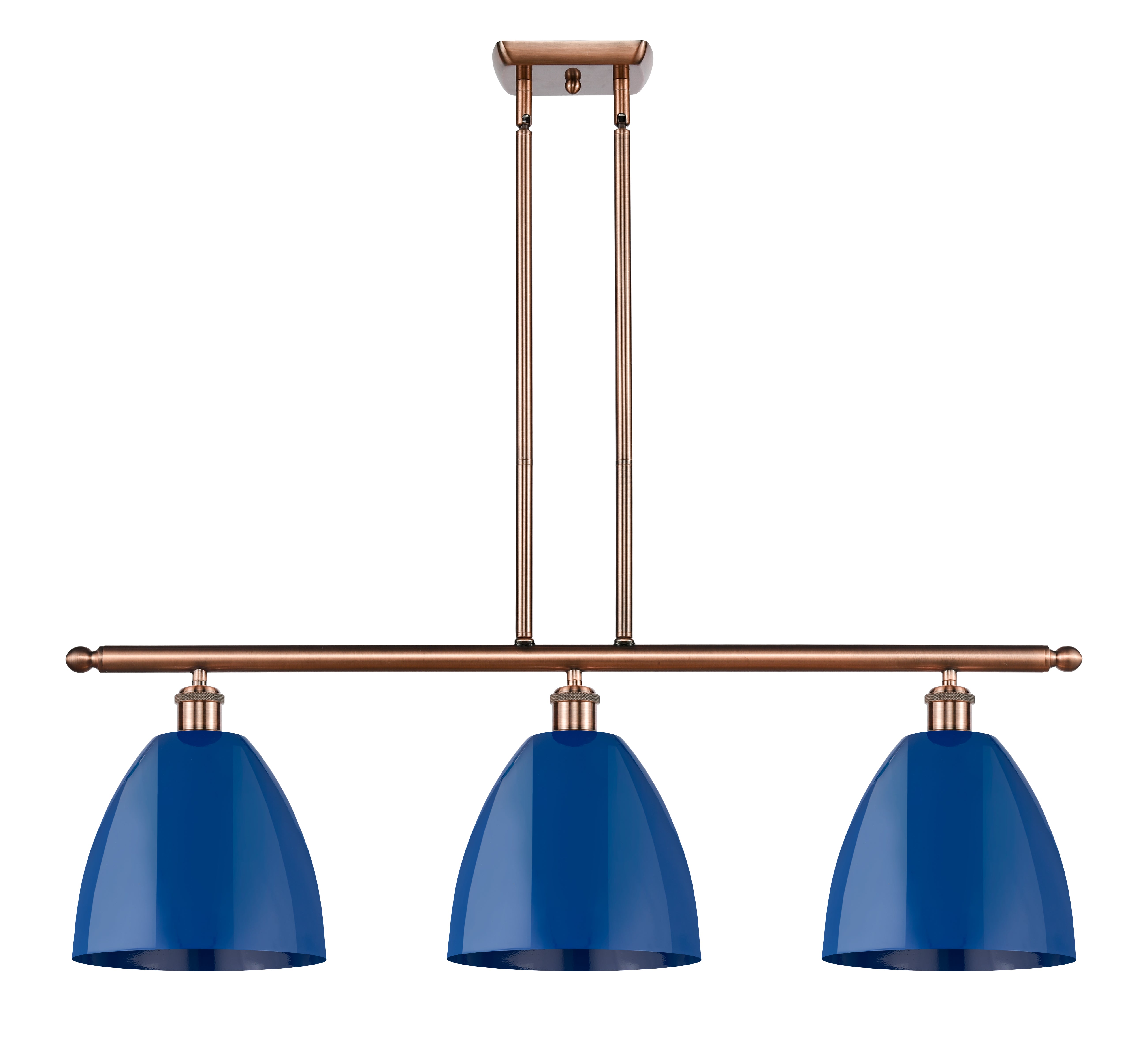 Ballston Island Light Cast Brass Dimmable