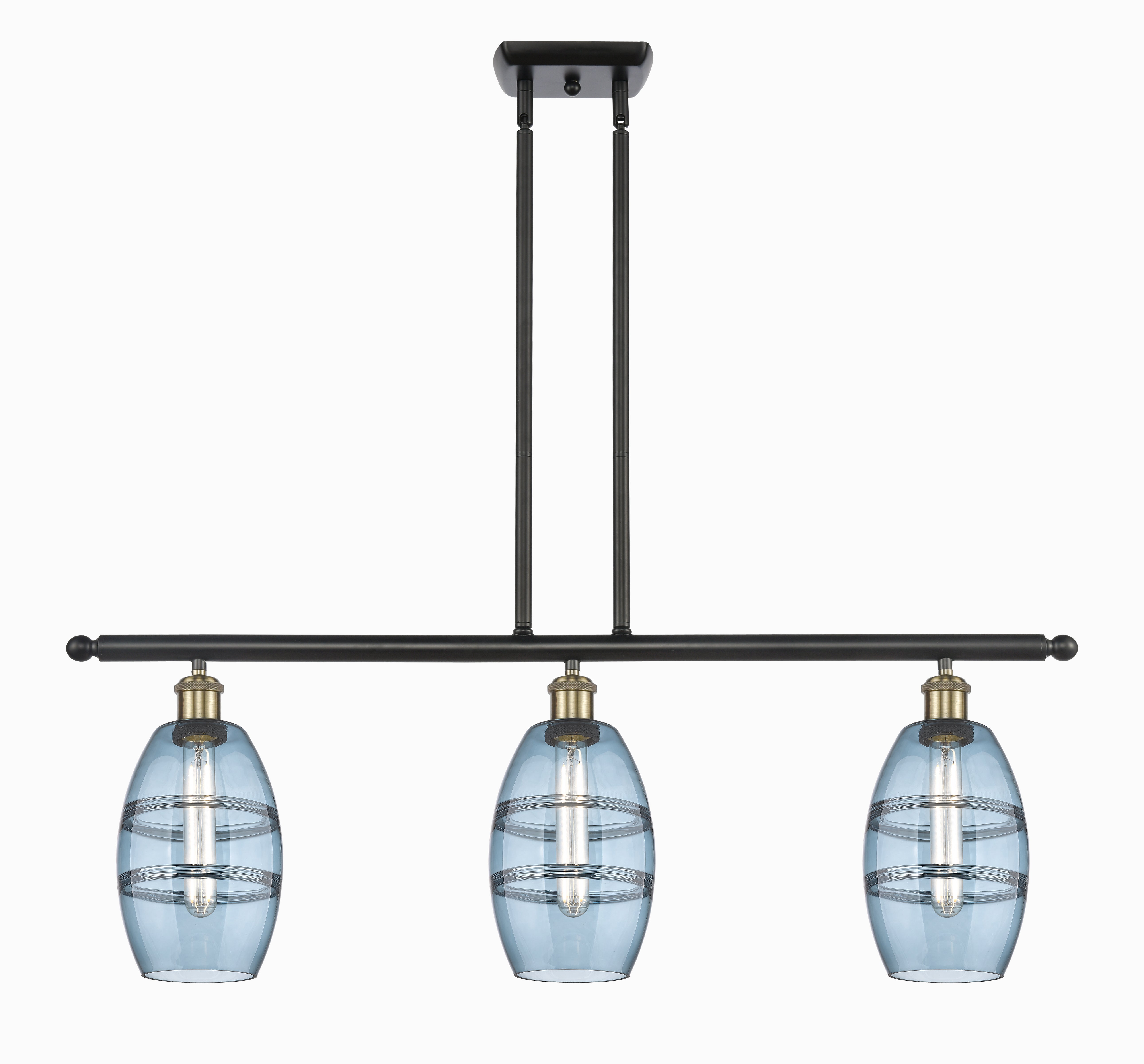 Ballston Island Light Cast Brass Finish