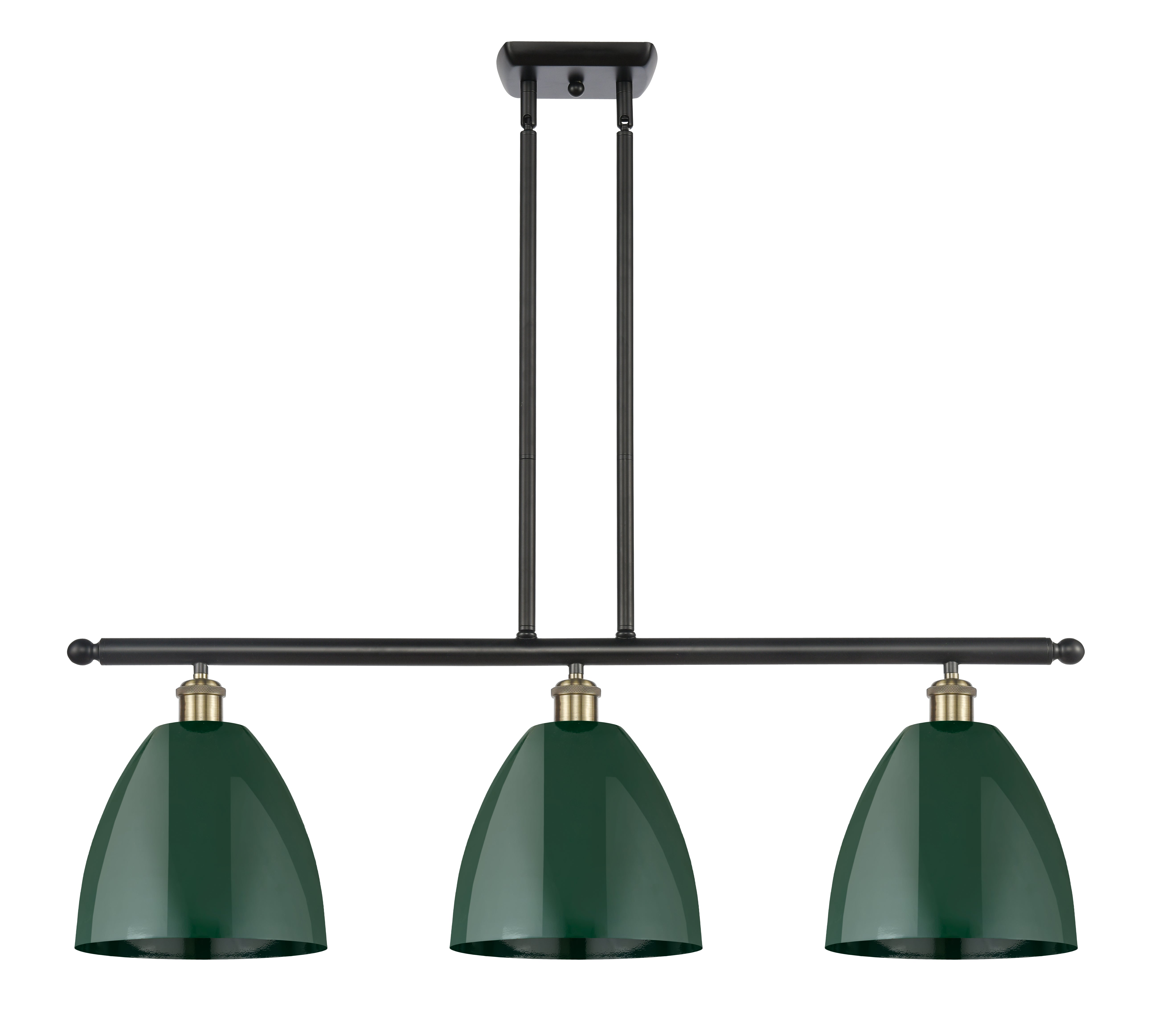 Ballston Island Light Cast Brass Dimmable