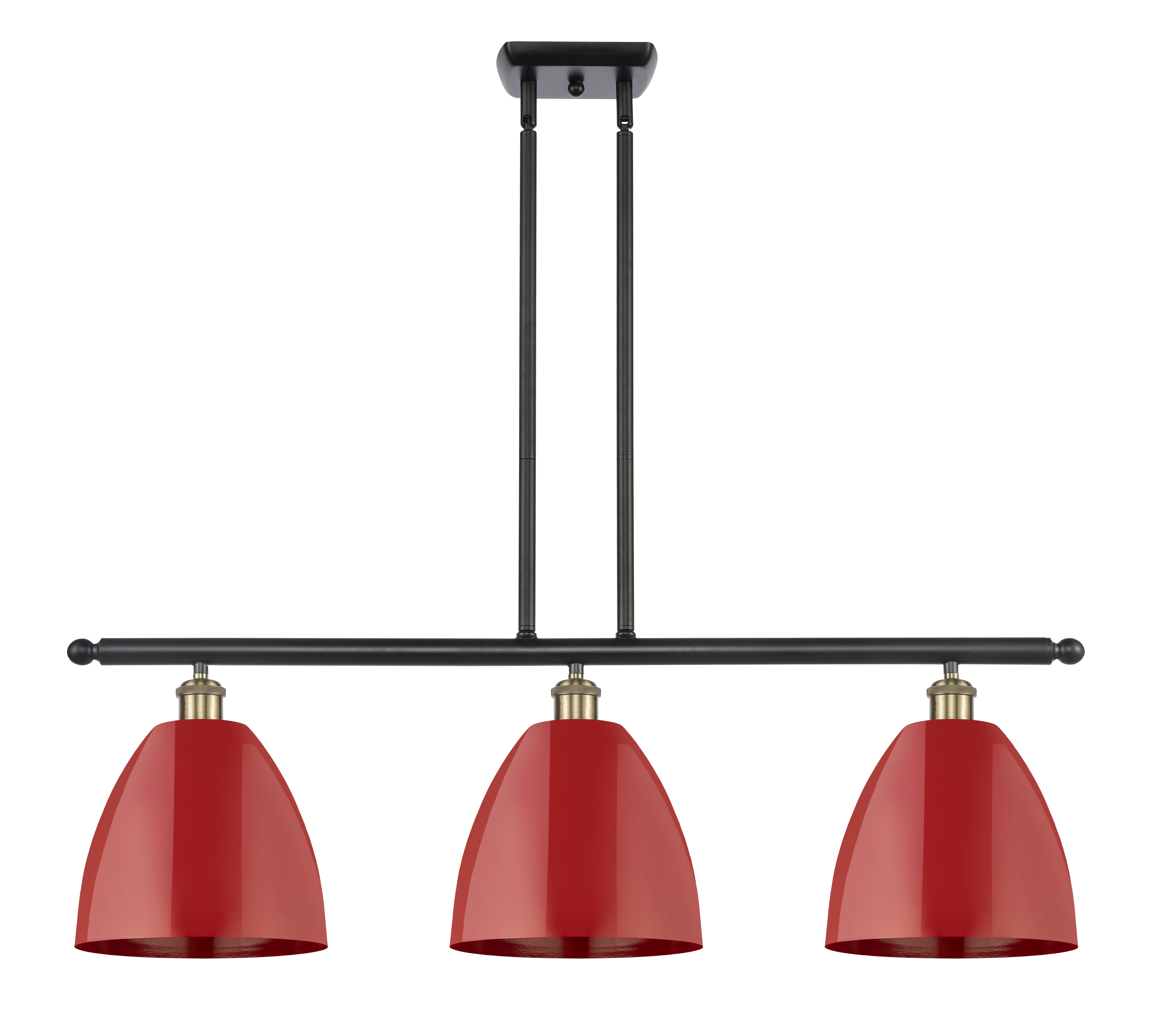 Ballston Island Light Cast Brass Dimmable
