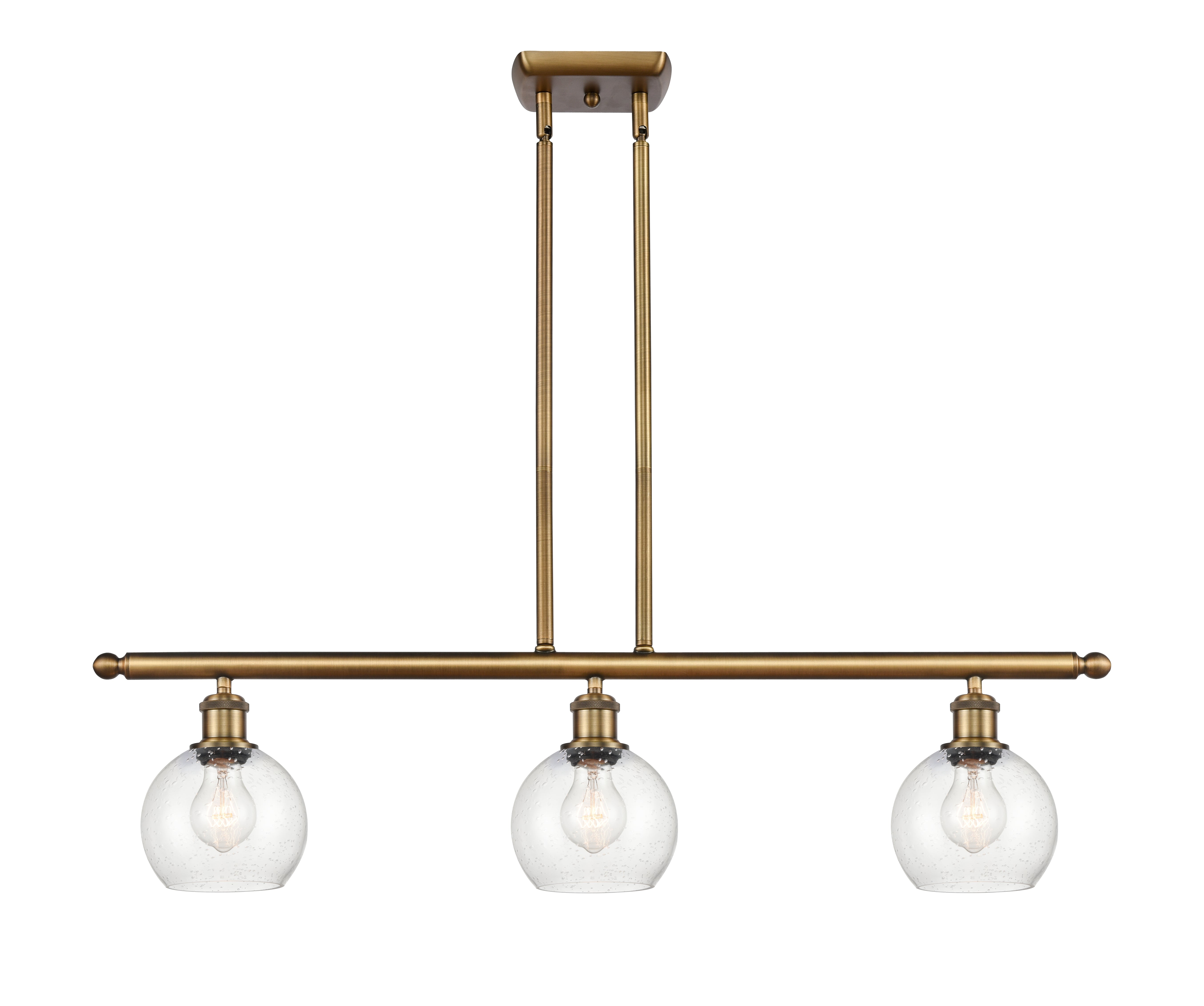 Ballston Island Light Cast Brass Finish