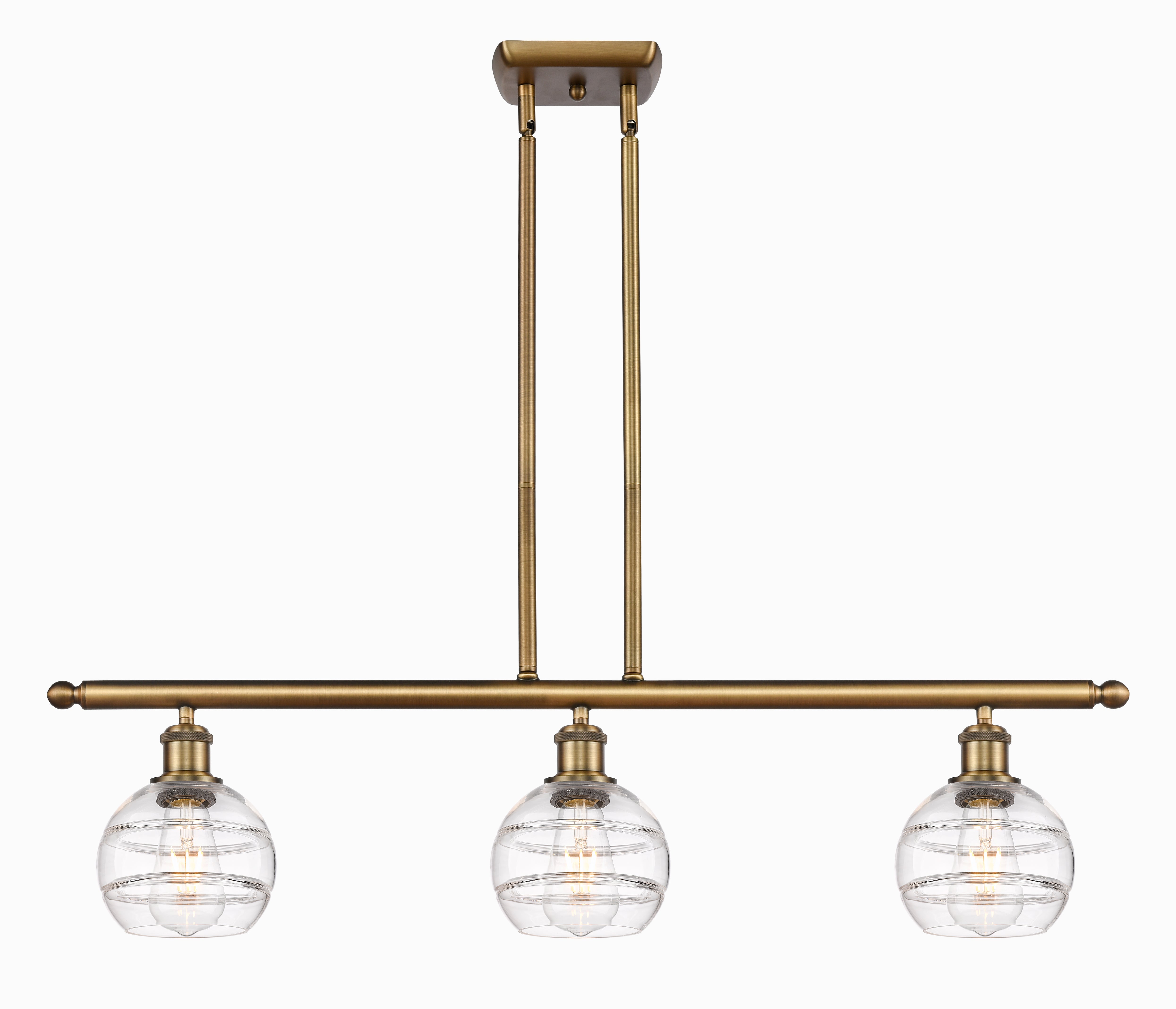 Ballston Island Light 36 Inch Cast Brass