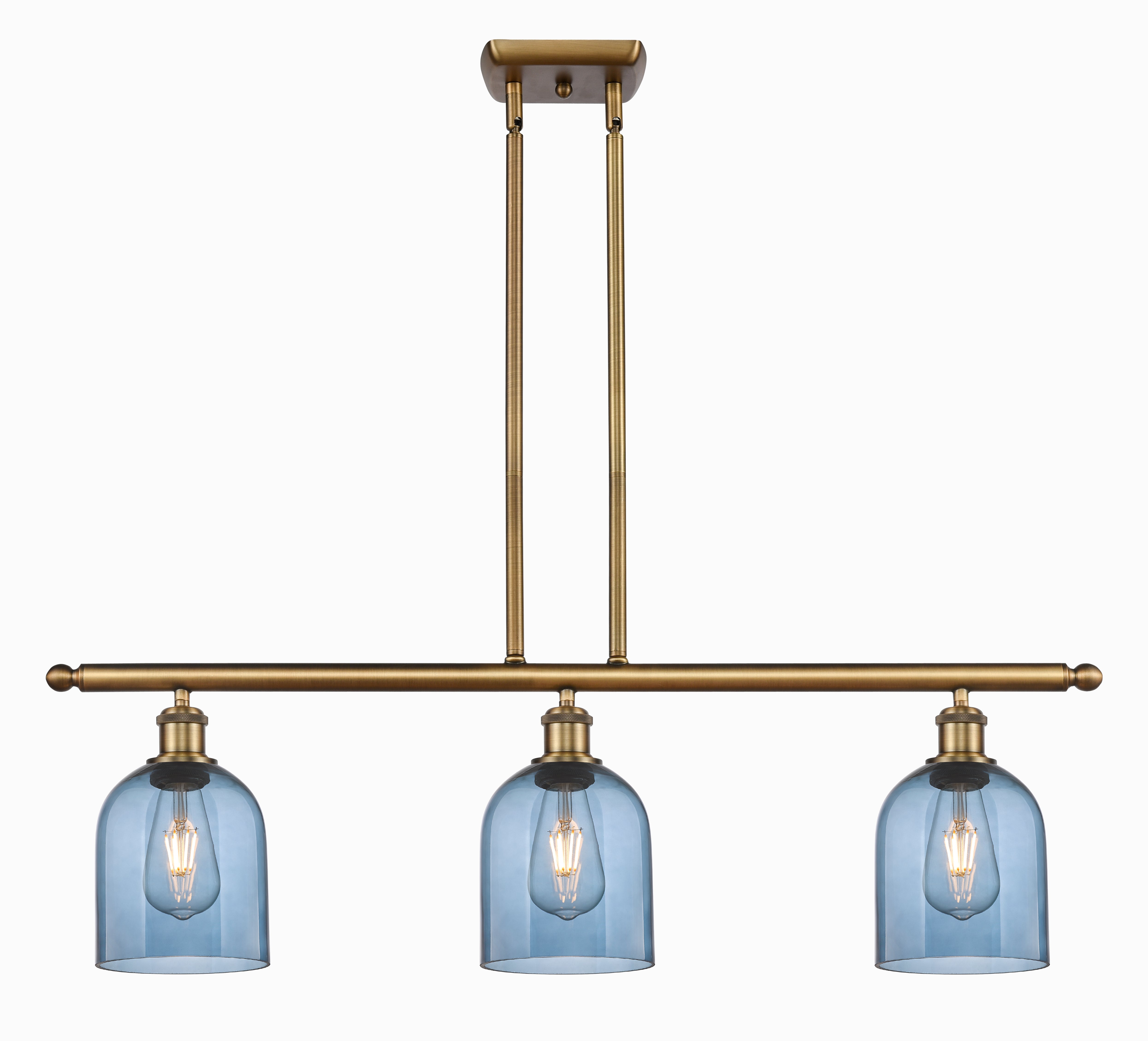 Ballston Island Light 10 Inch Cast Brass