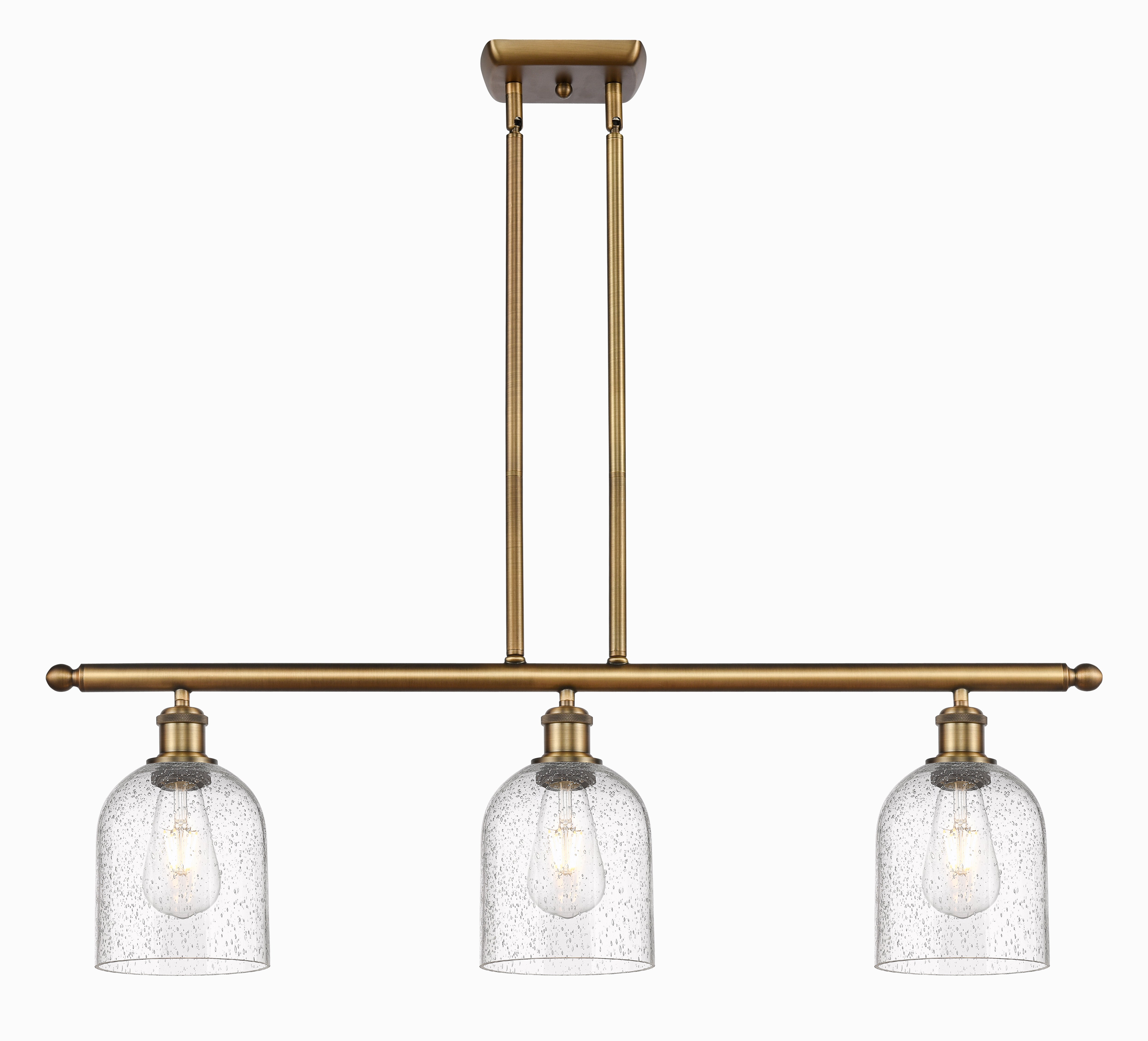 Ballston Island Light 10 Inch Cast Brass