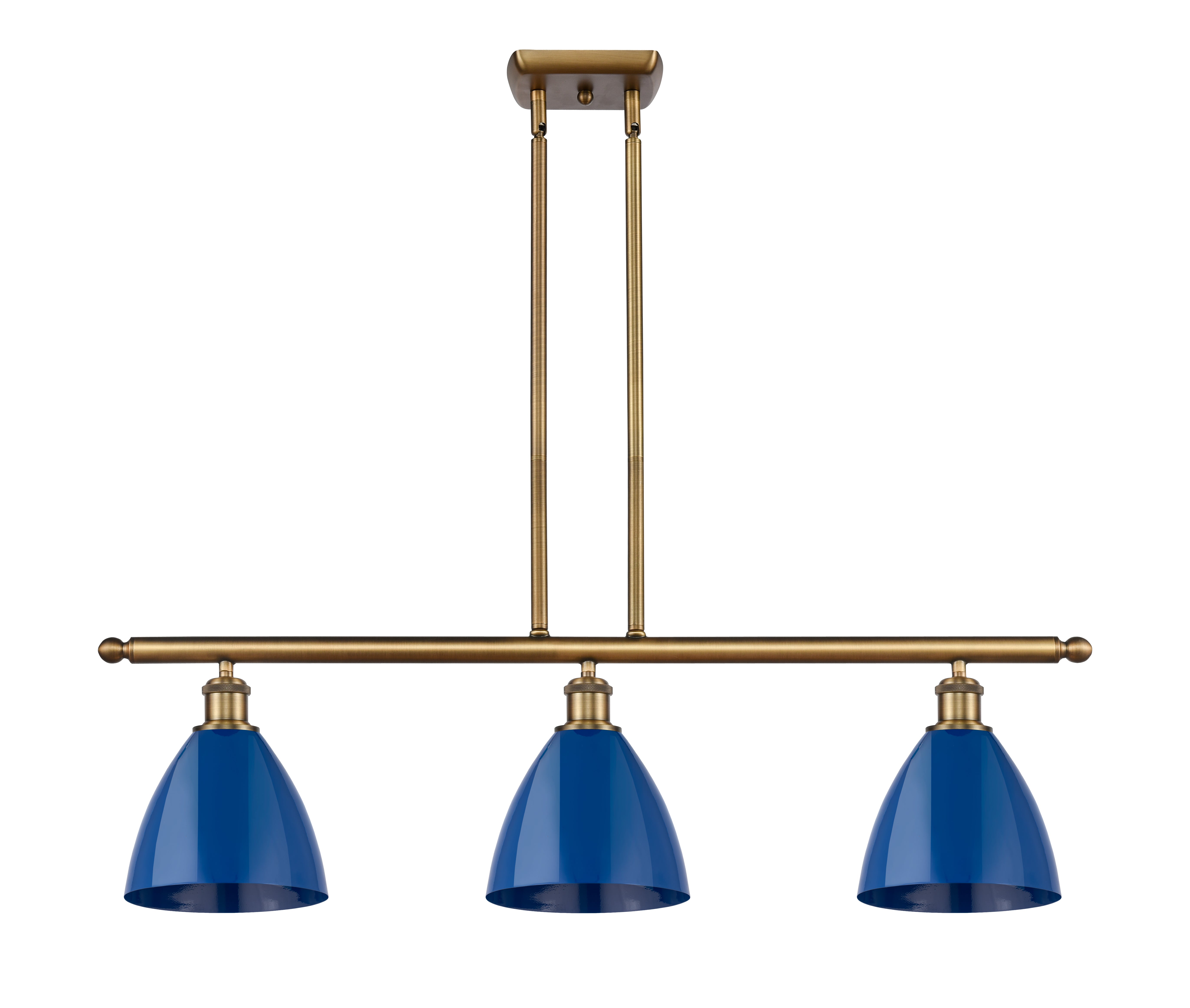 Ballston Island Light Cast Steel Brass