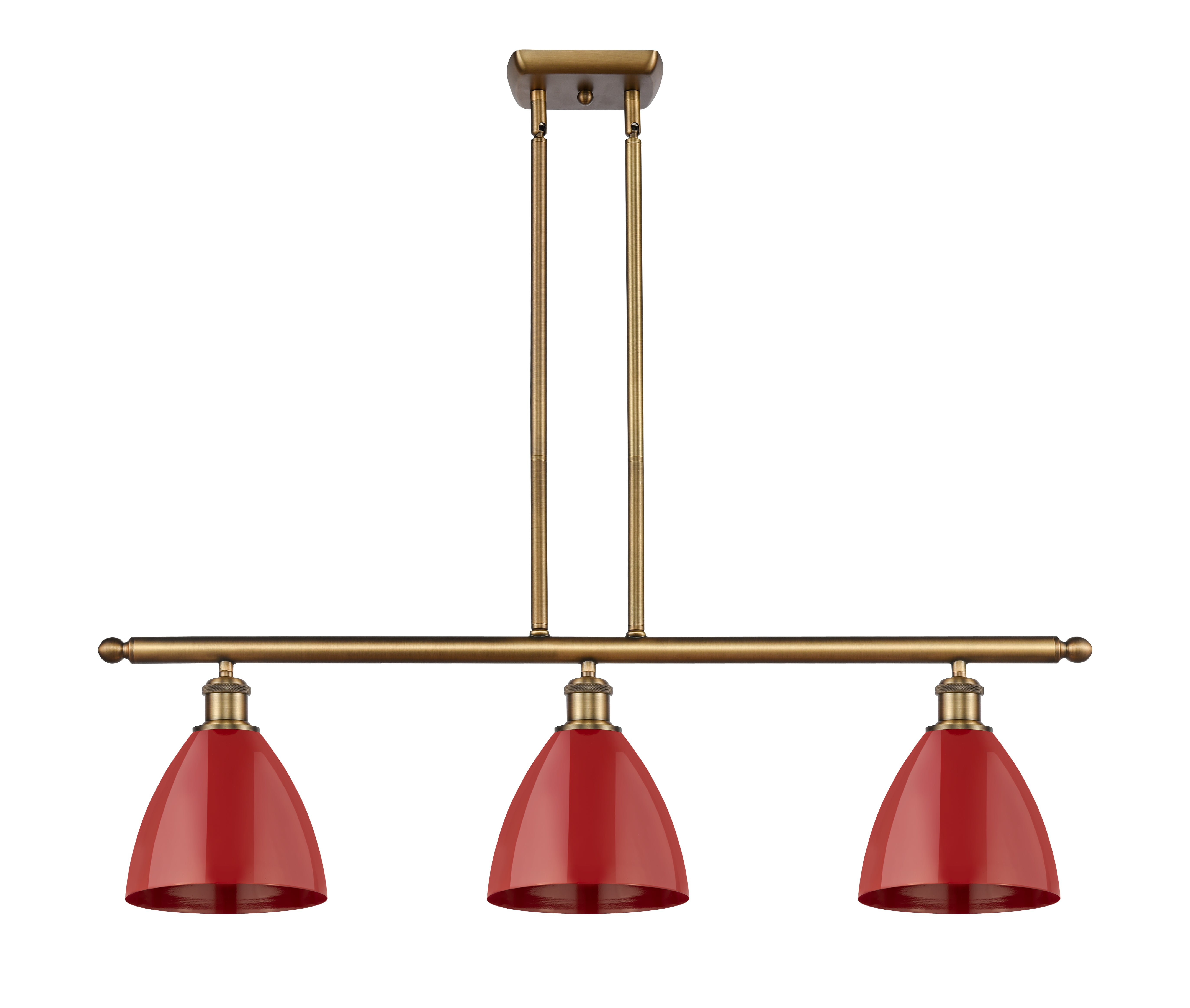 Ballston Island Light Cast Steel Brass