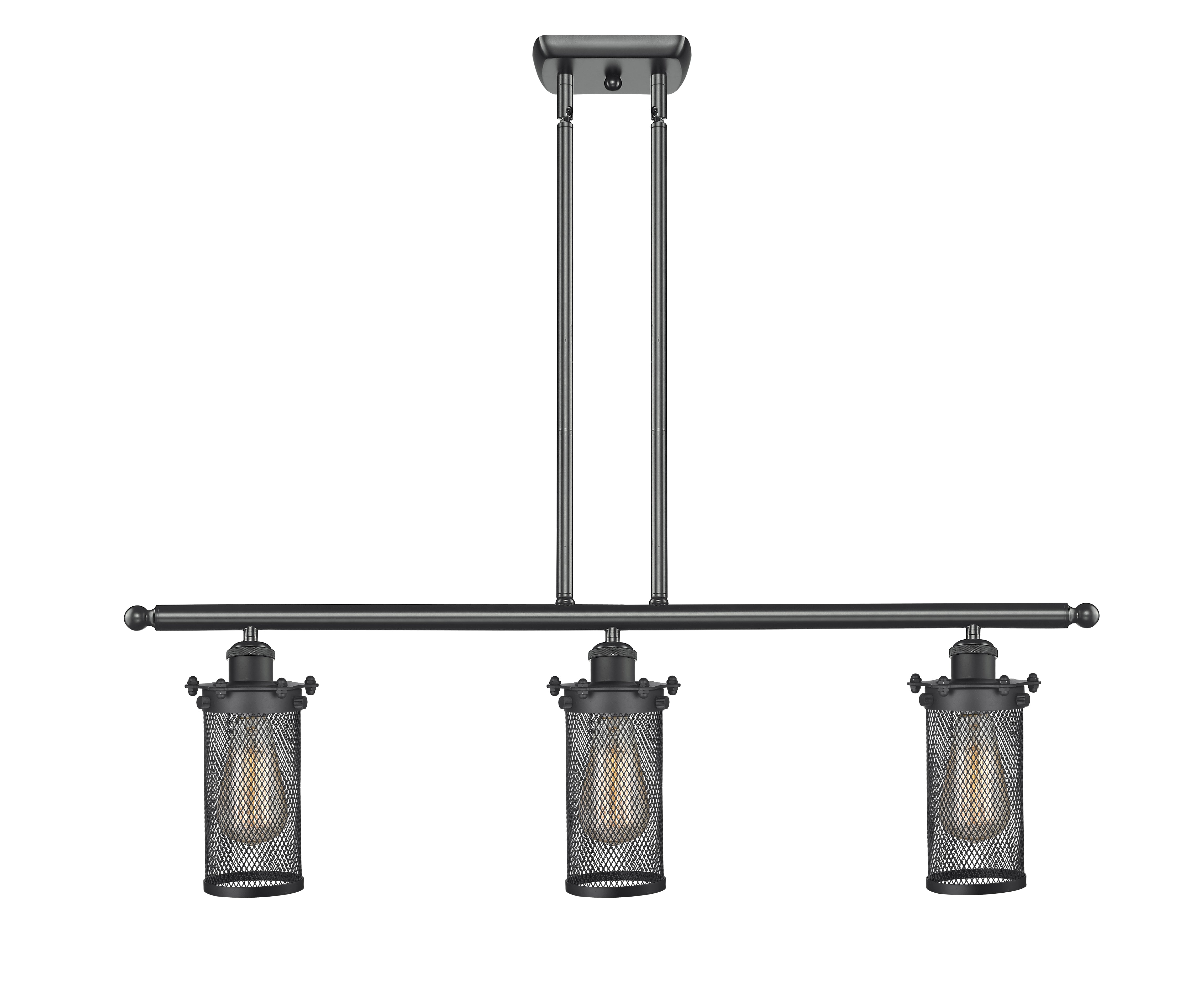 Austere Island Light 6W Cast Steel Finish