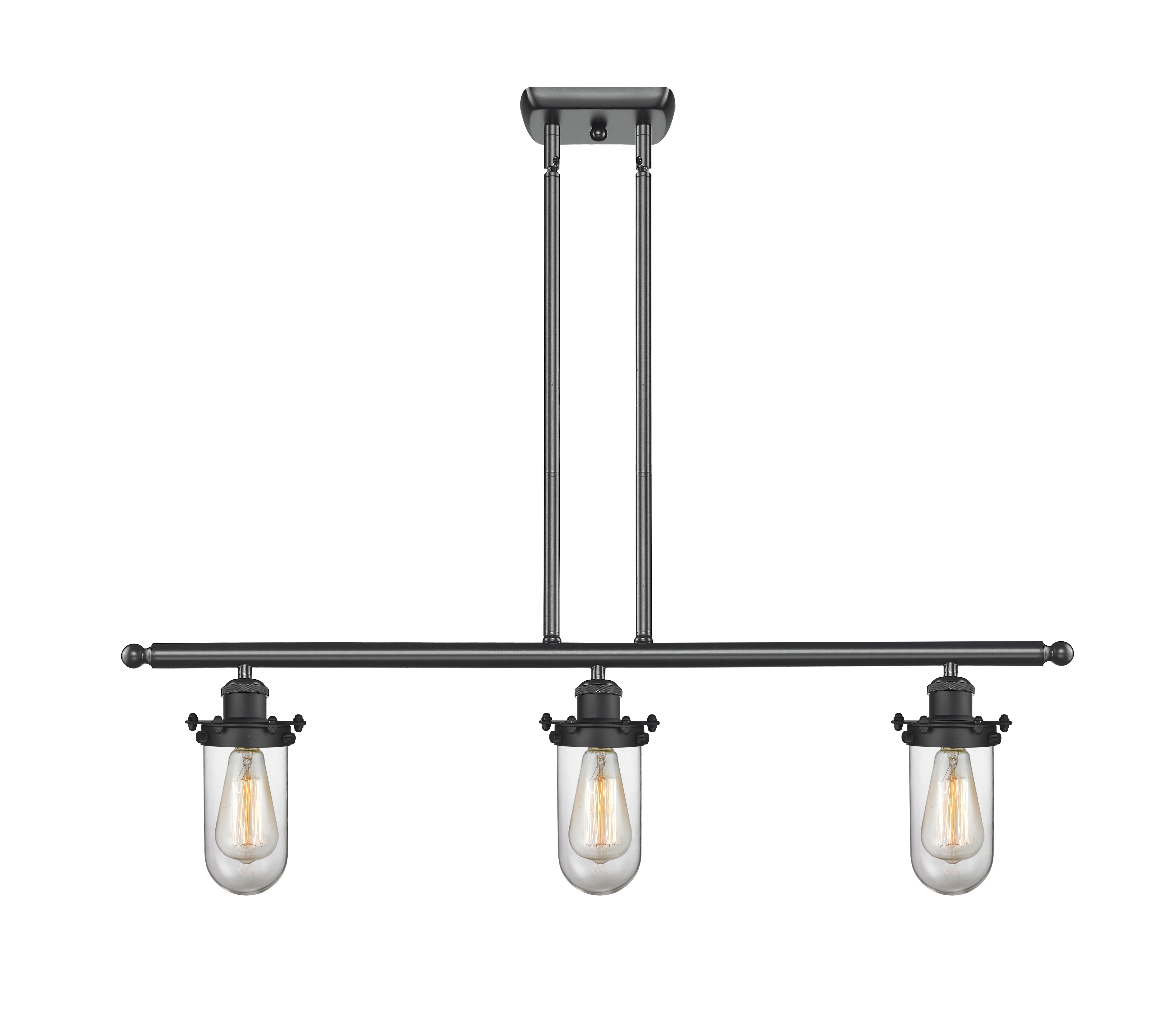 Austere Island Light Cast Brass Steel Glass