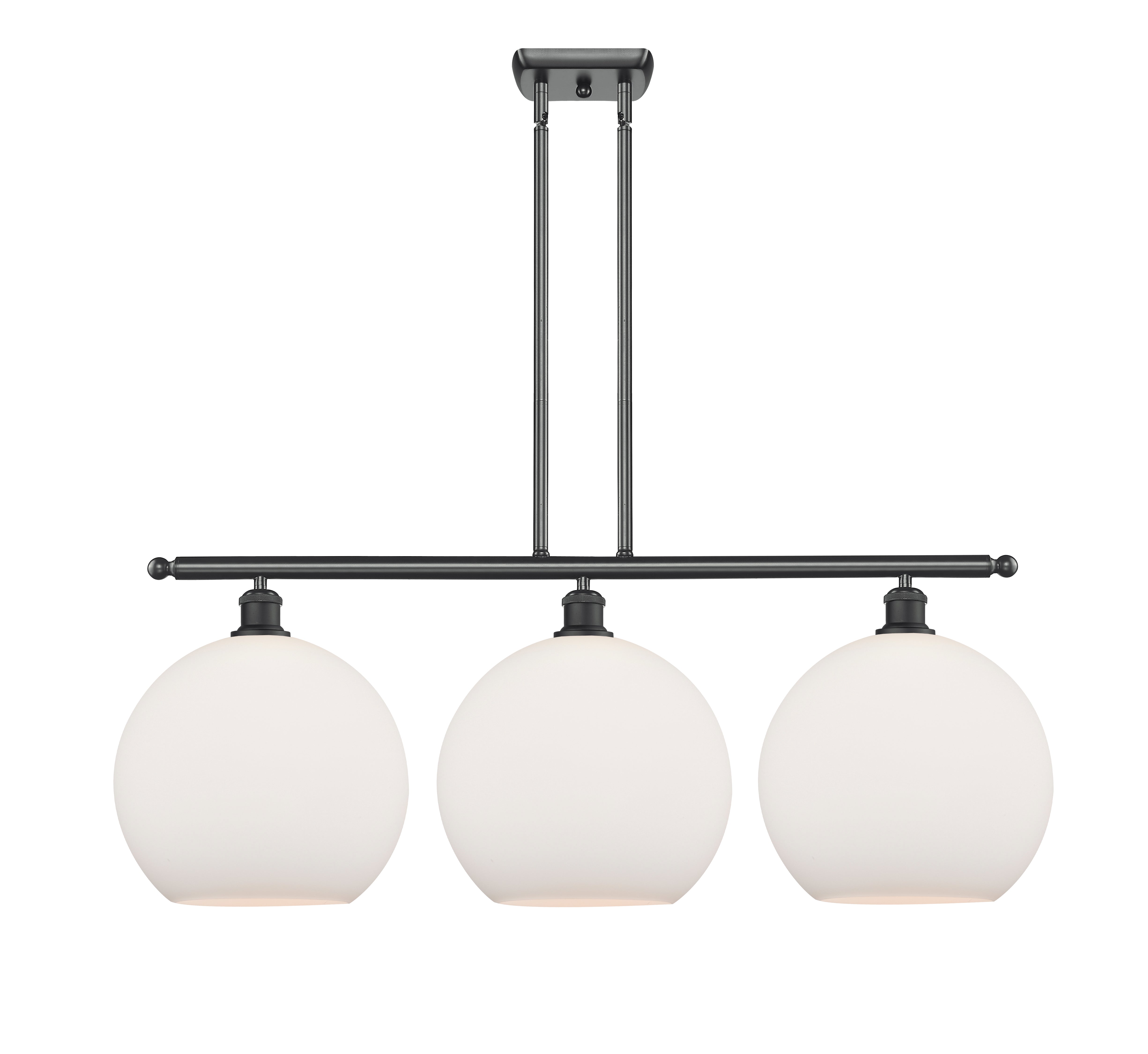Ballston Island Light Cast Brass Finish