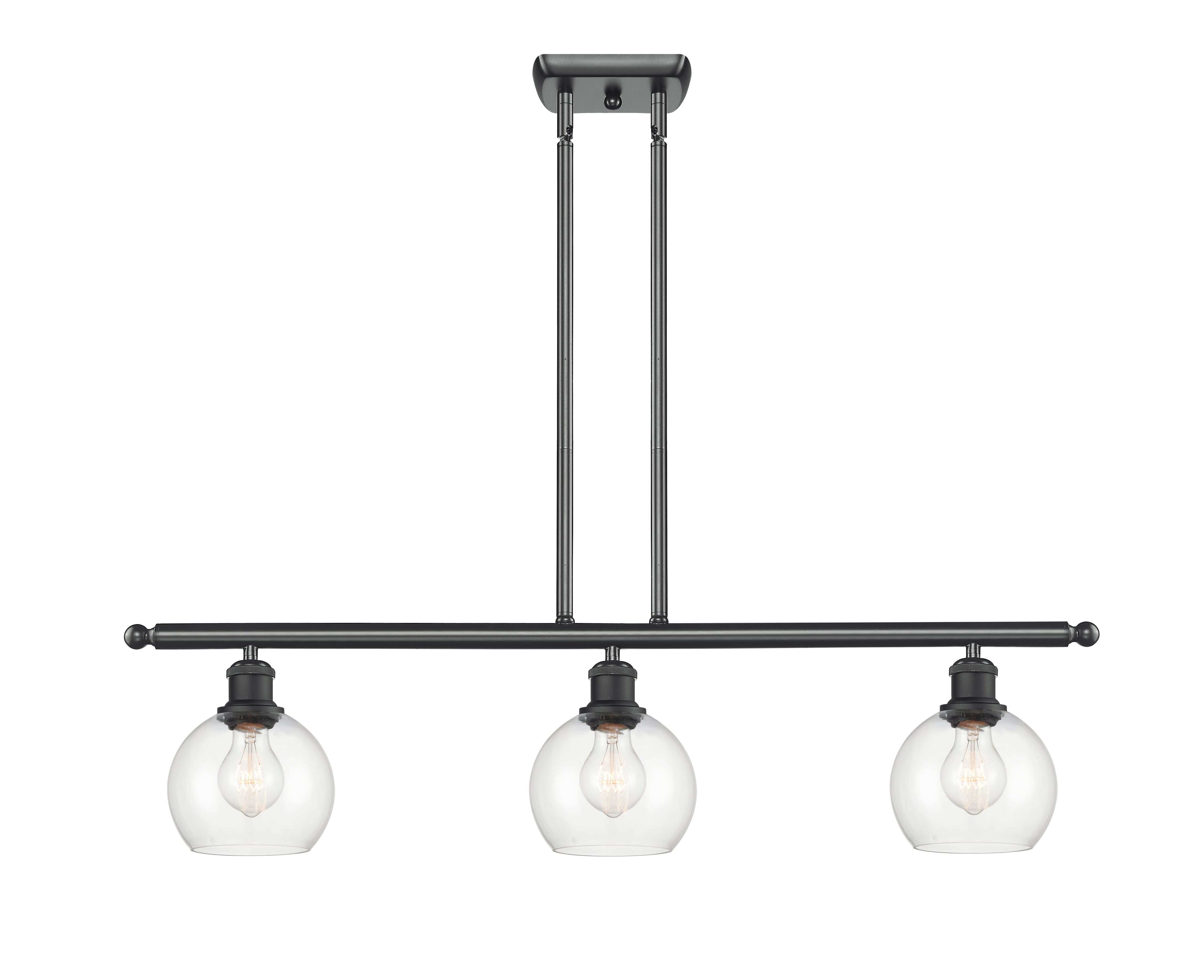 Ballston Island Light Cast Brass Finish