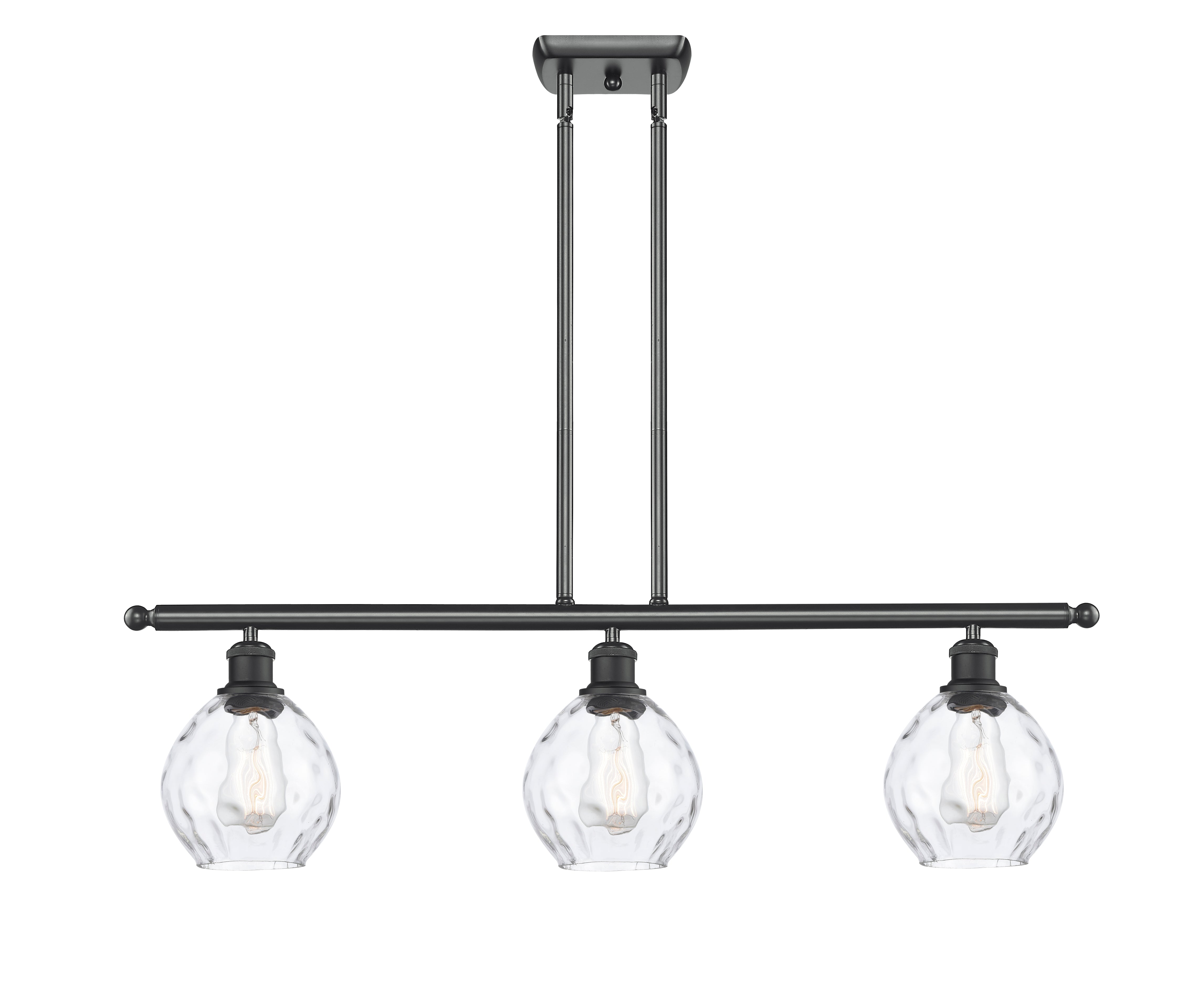 Ballston Island Light Cast Brass Finish