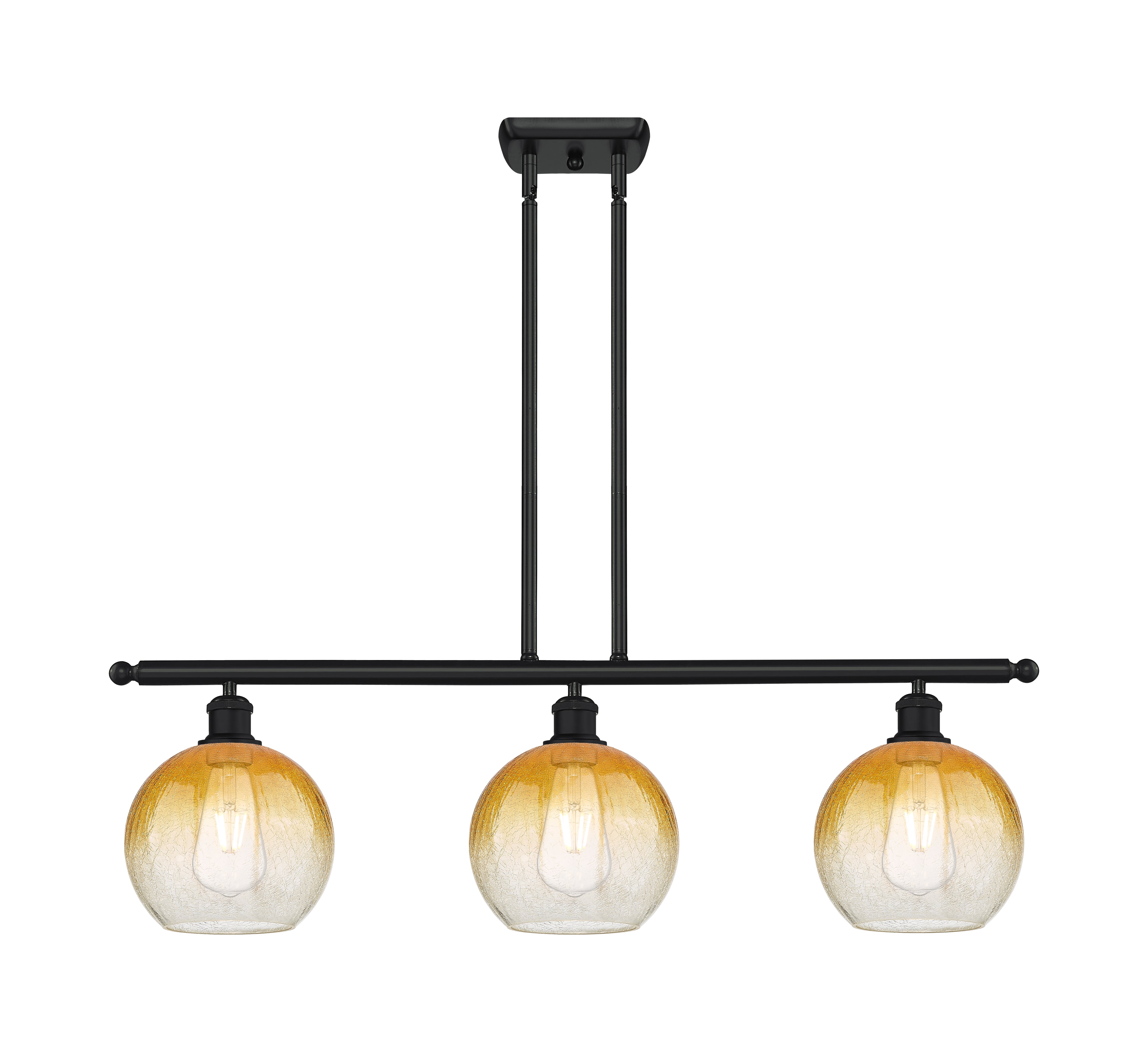 Ballston Island Light Cast Brass Finish