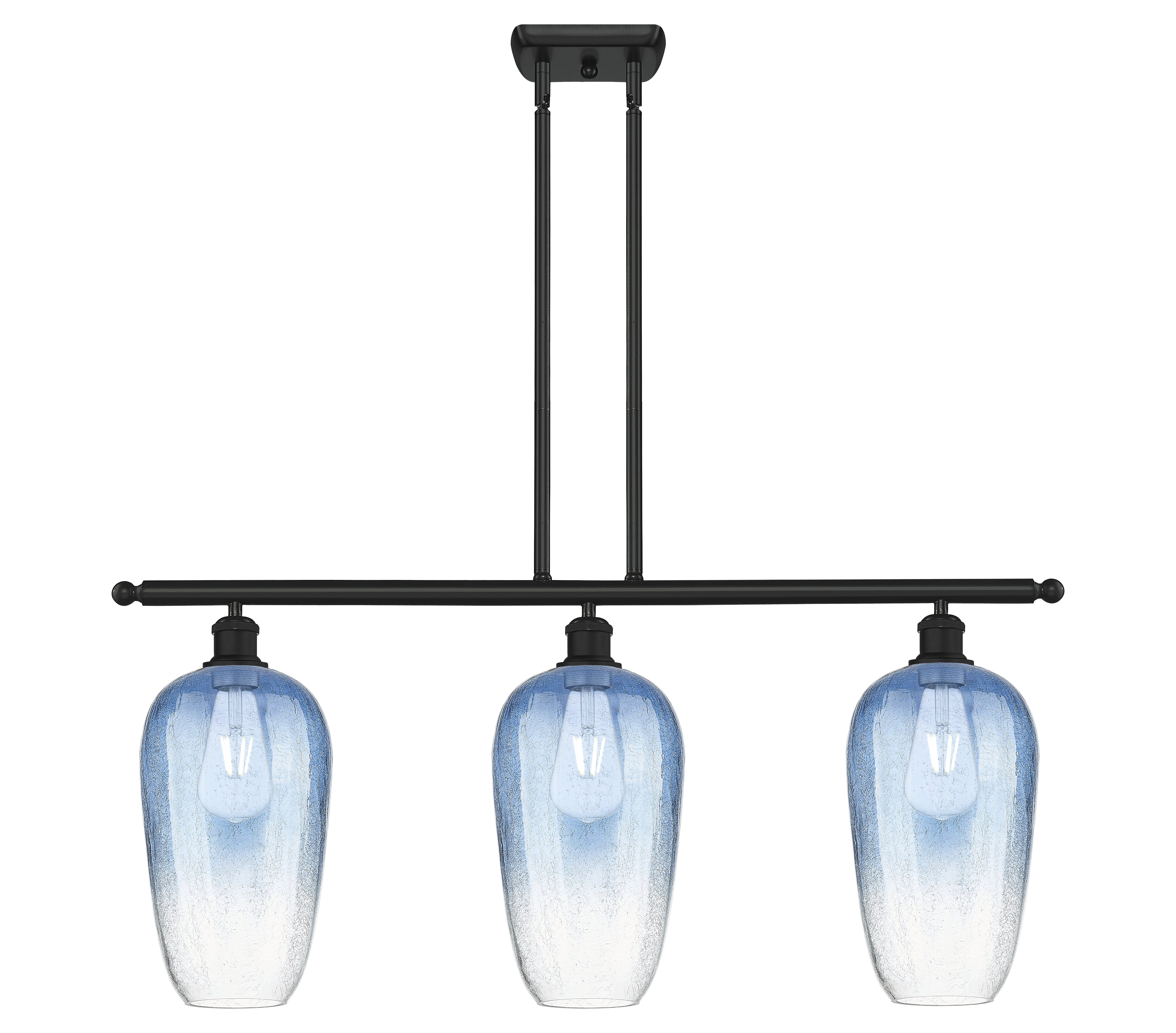 Ballston Island Light Cast Brass Finish