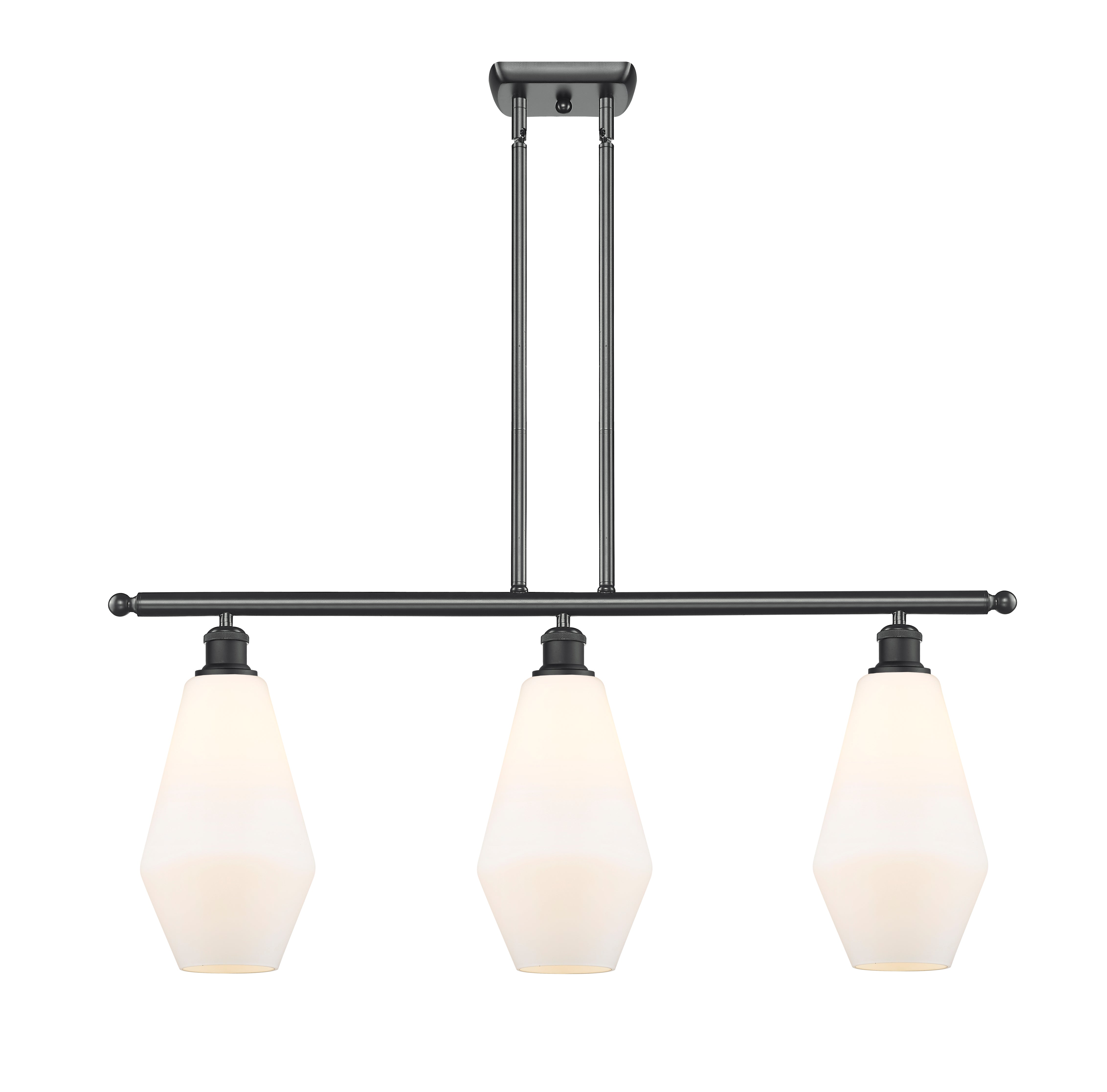 Ballston Island Light Cast Brass Finish