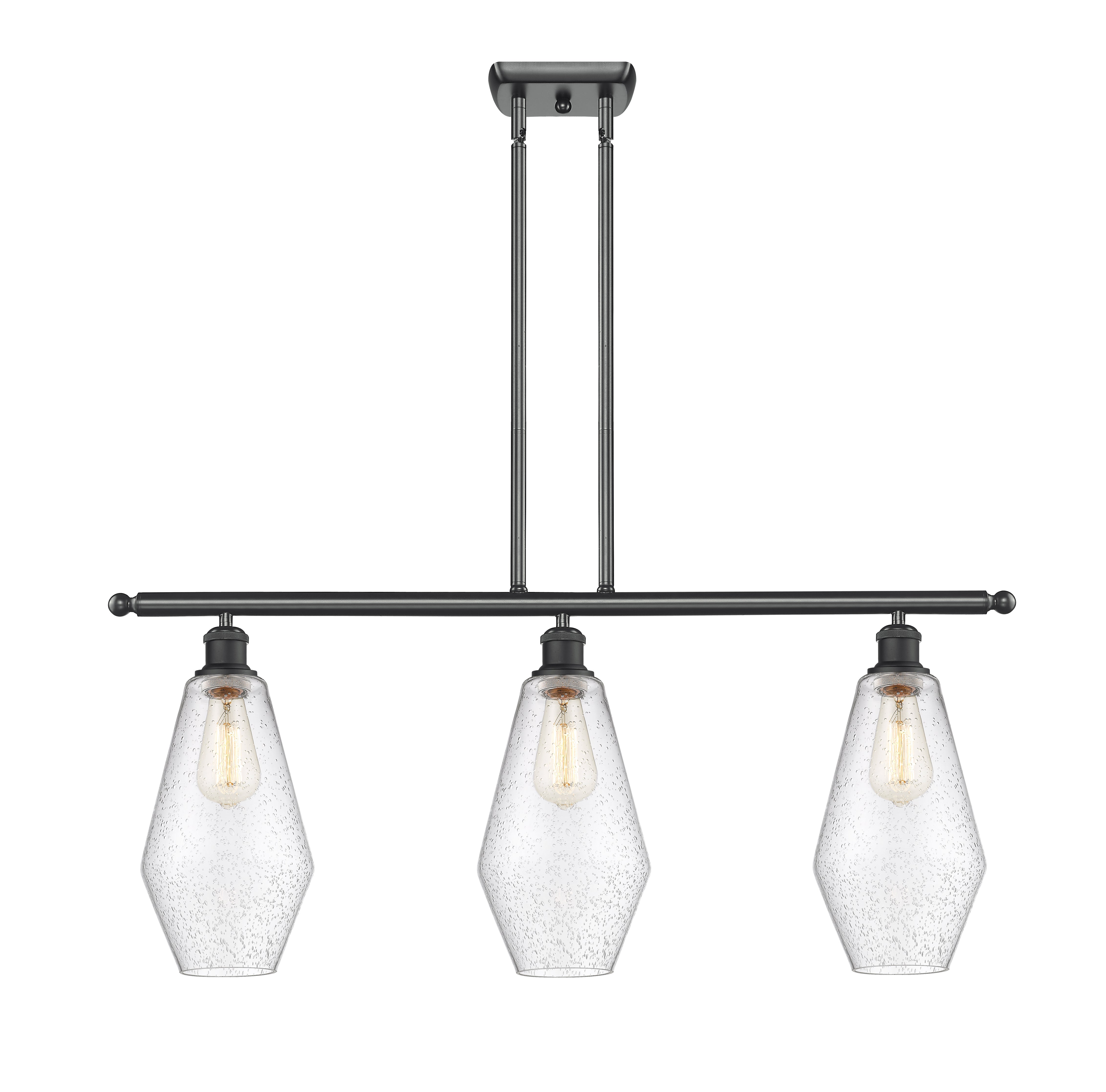 Ballston Island Light Cast Brass Finish