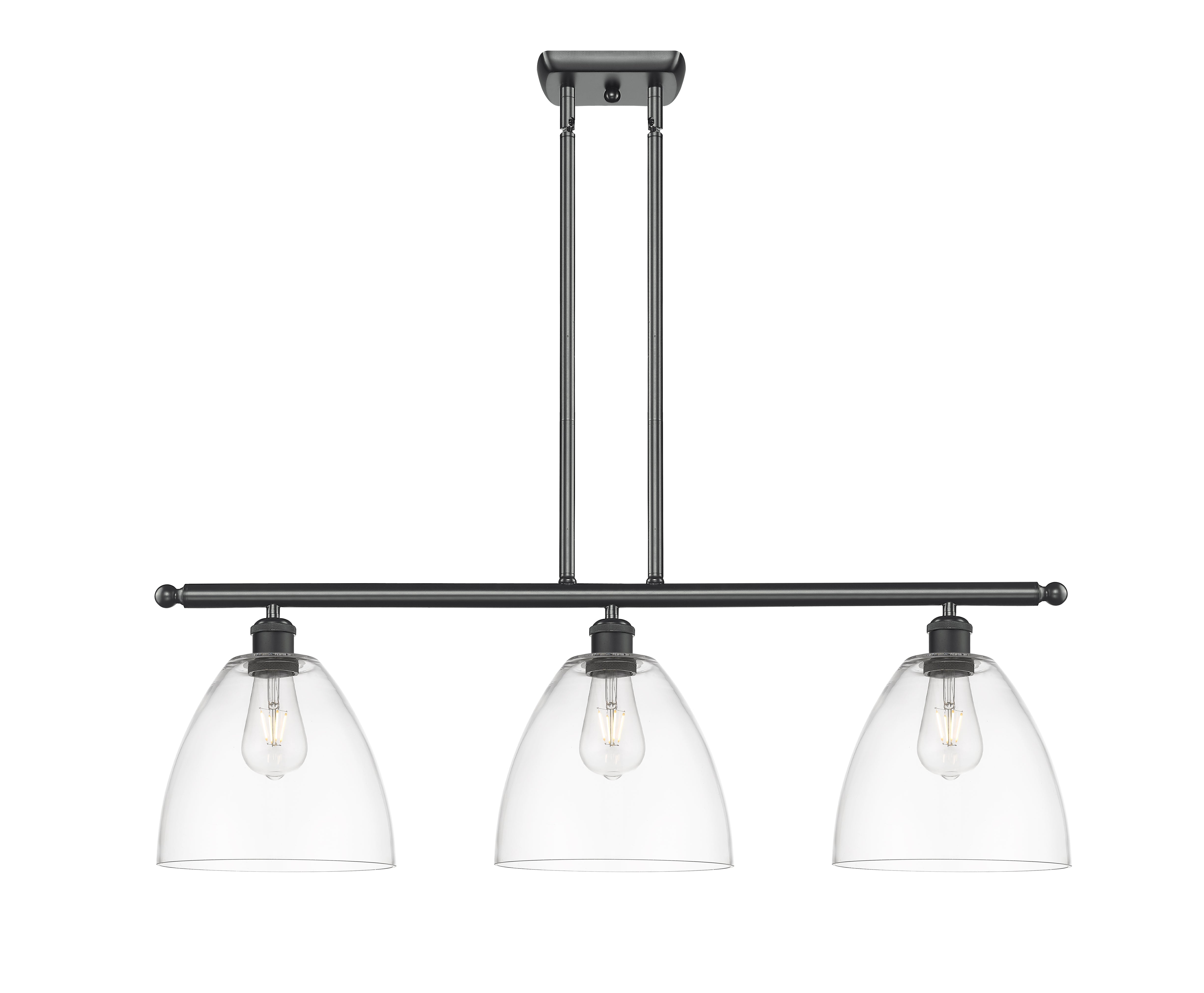 Ballston Island Light Cast Brass Finish