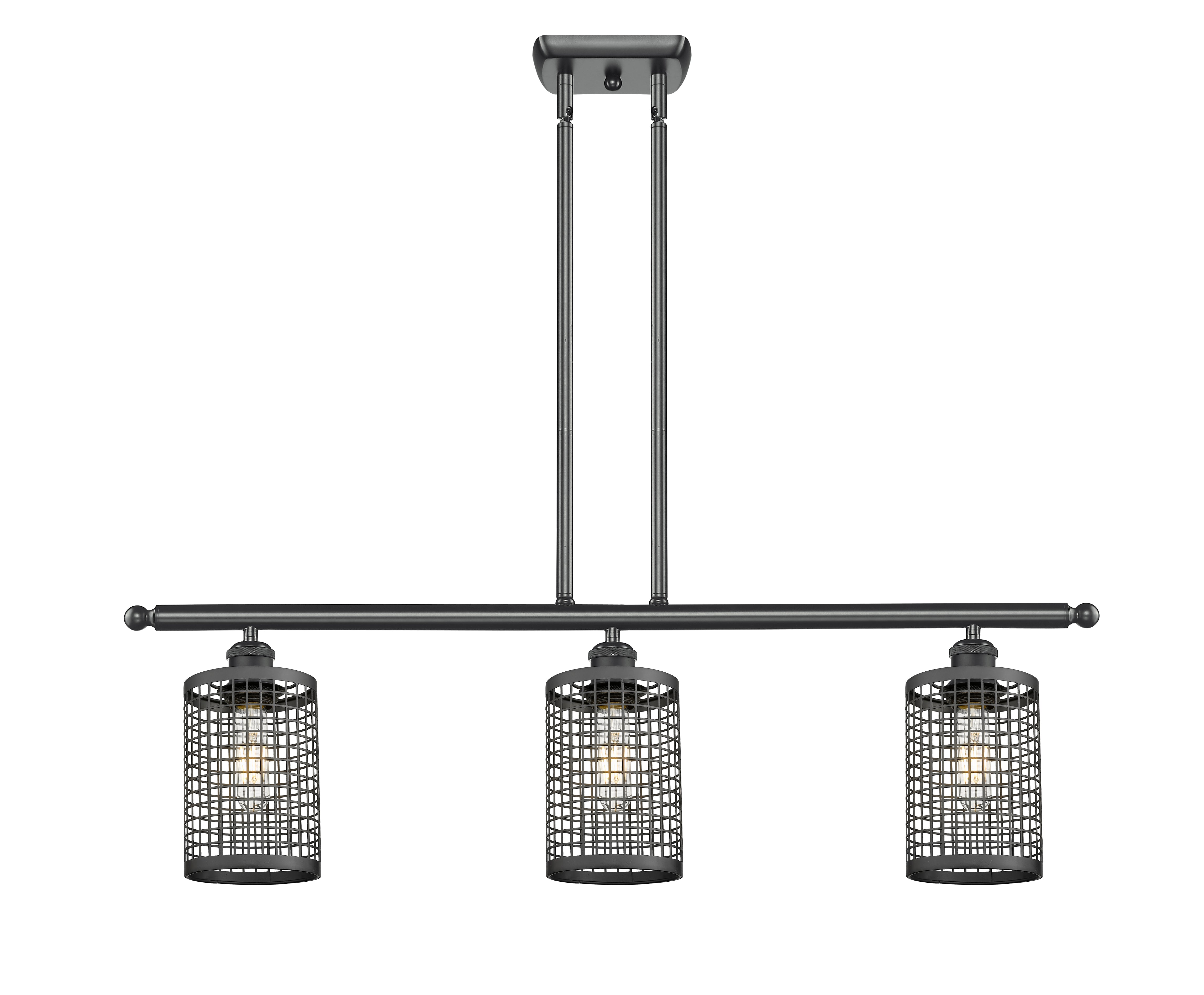 Ballston Island Light Cast Brass Finish