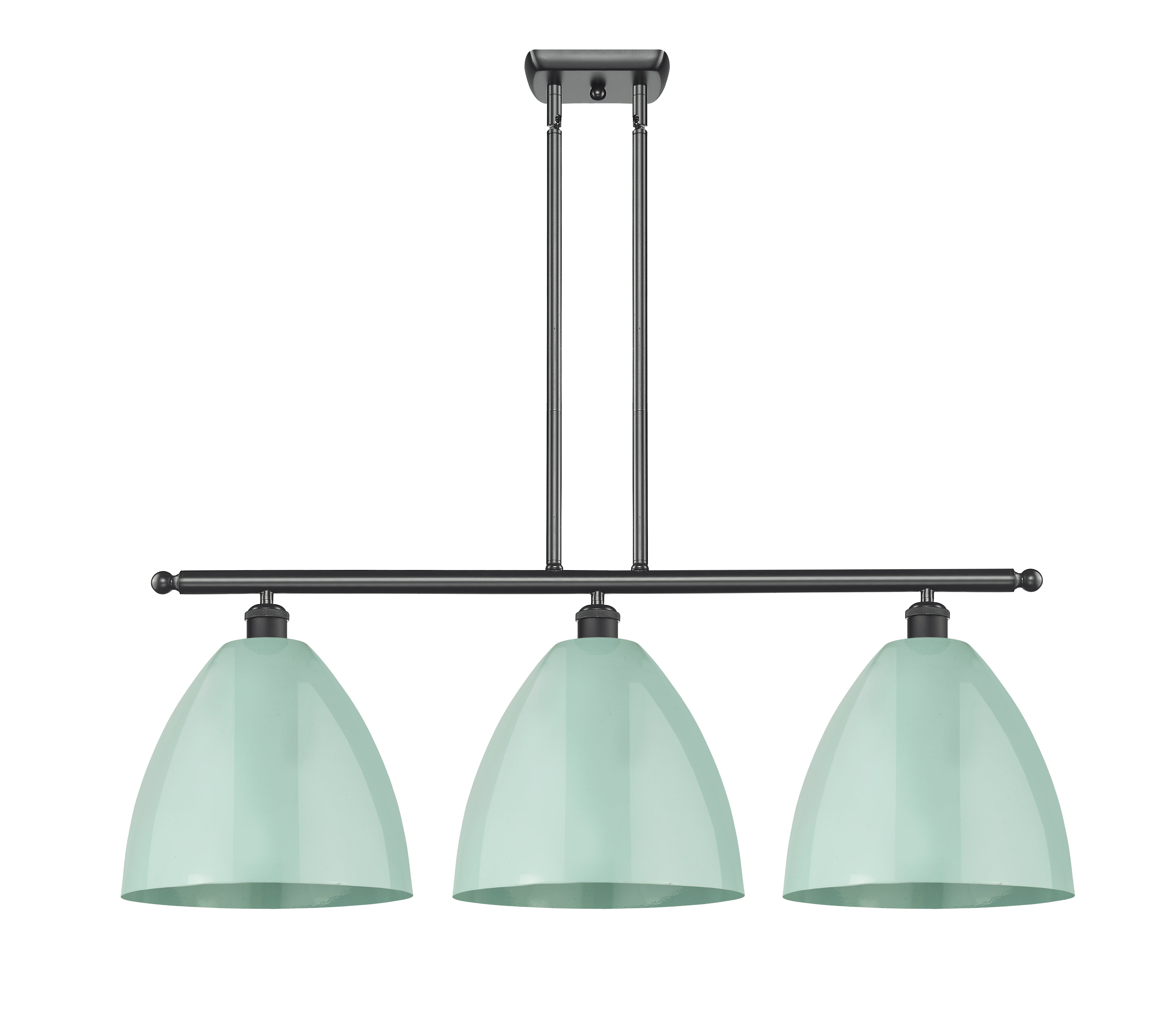 Ballston Island Light Cast Brass Finish