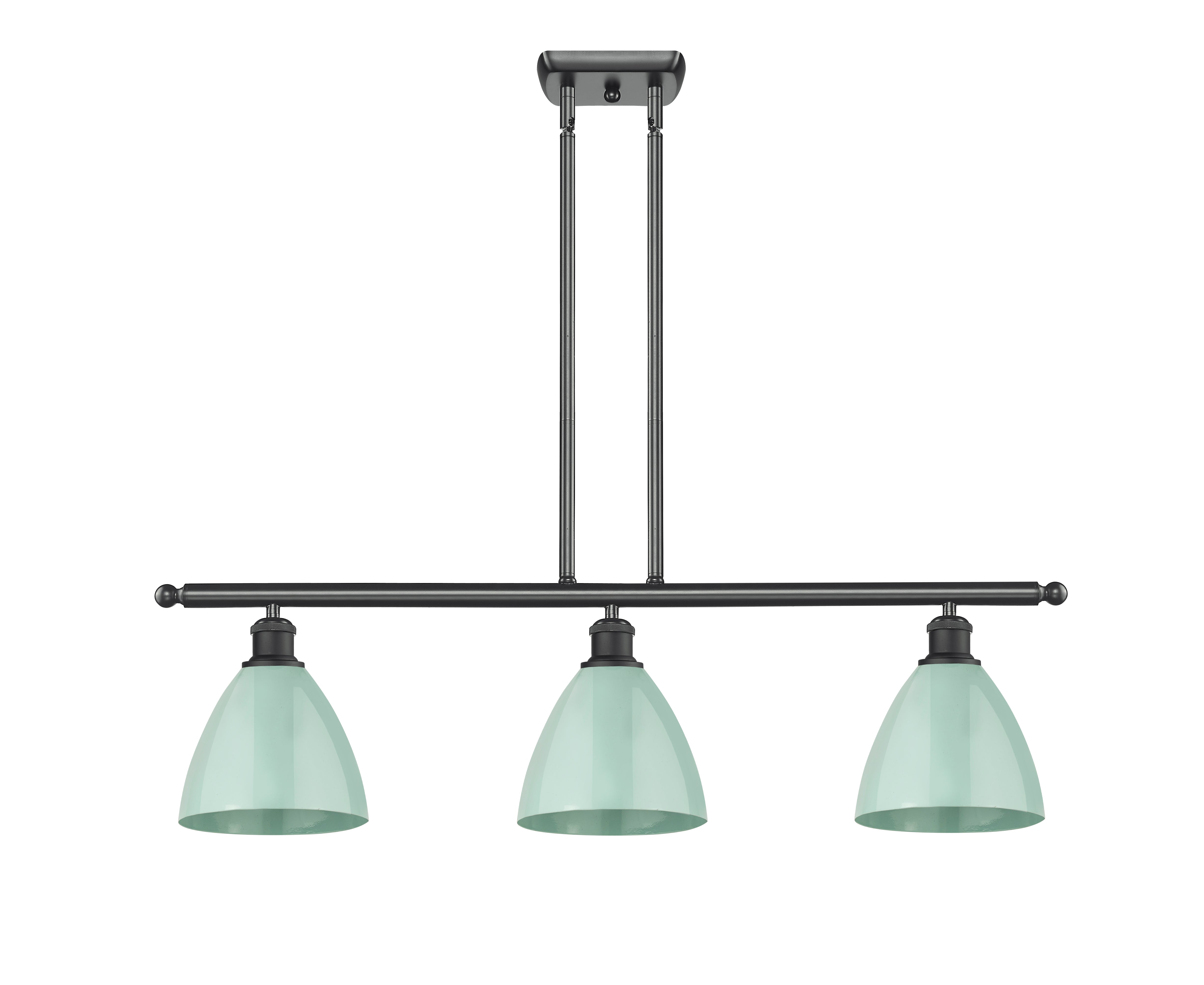 Ballston Island Light Cast Steel Brass