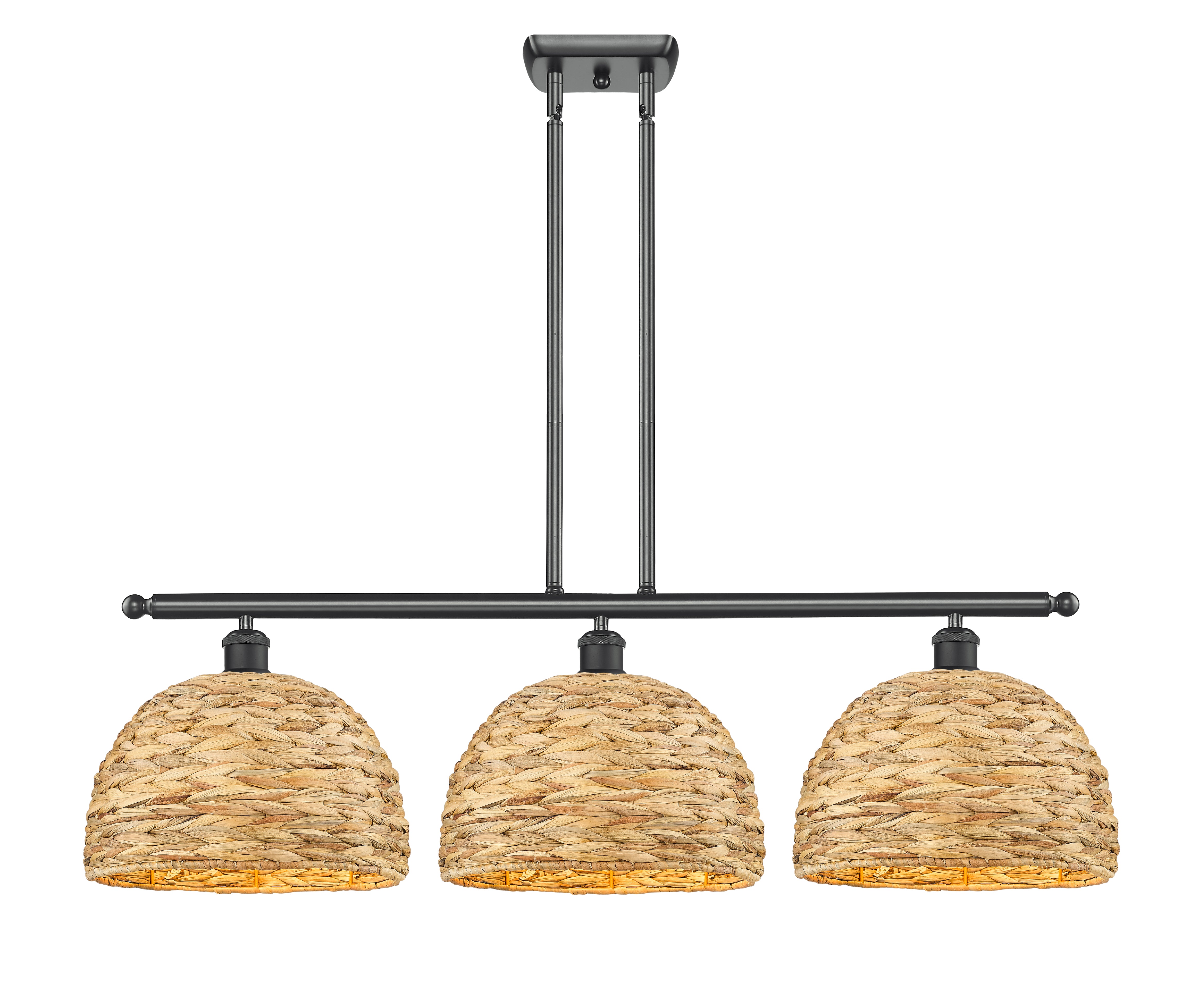 Ballston Island Light Cast Brass Woven