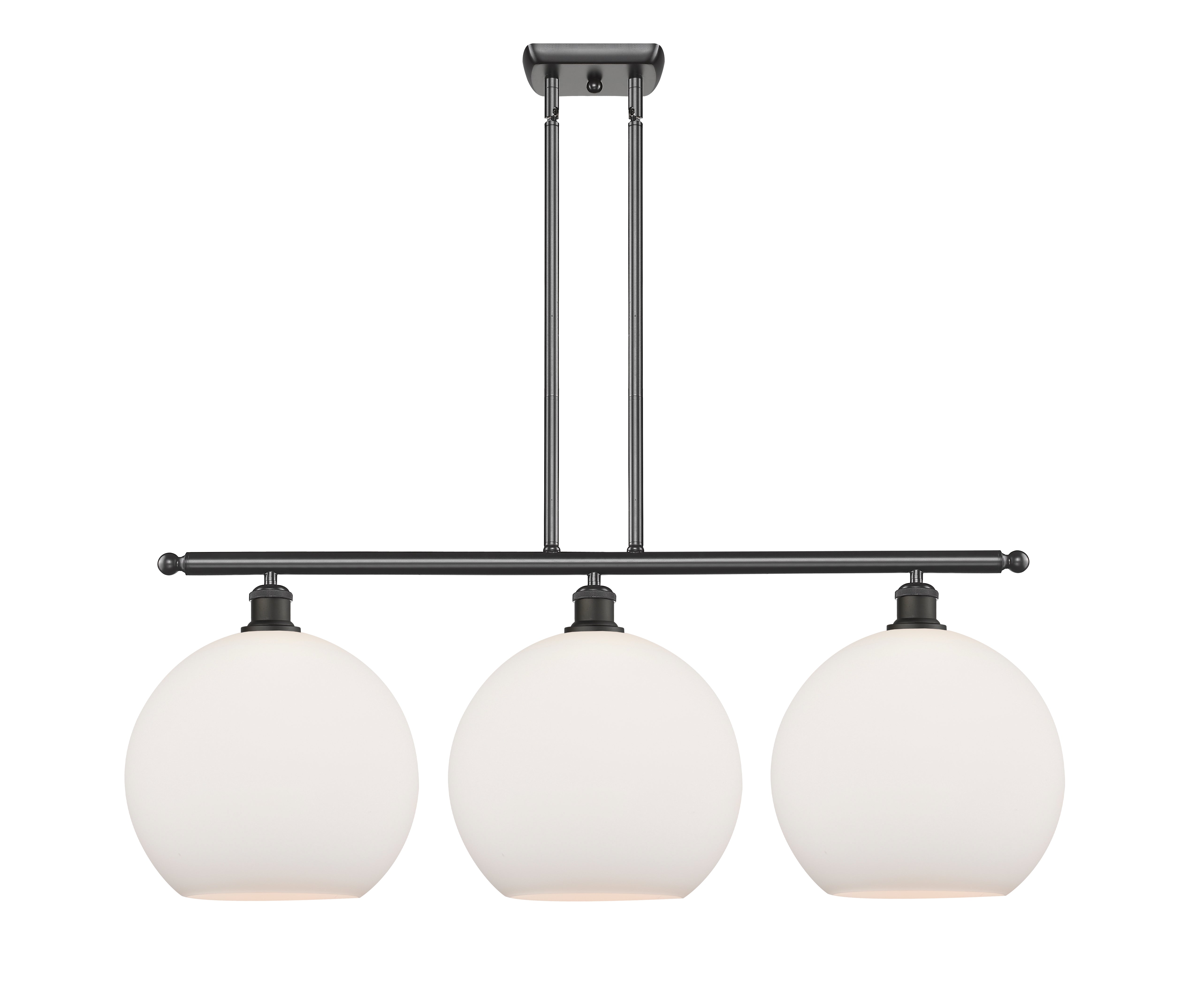 Ballston Island Light Cast Brass Finish