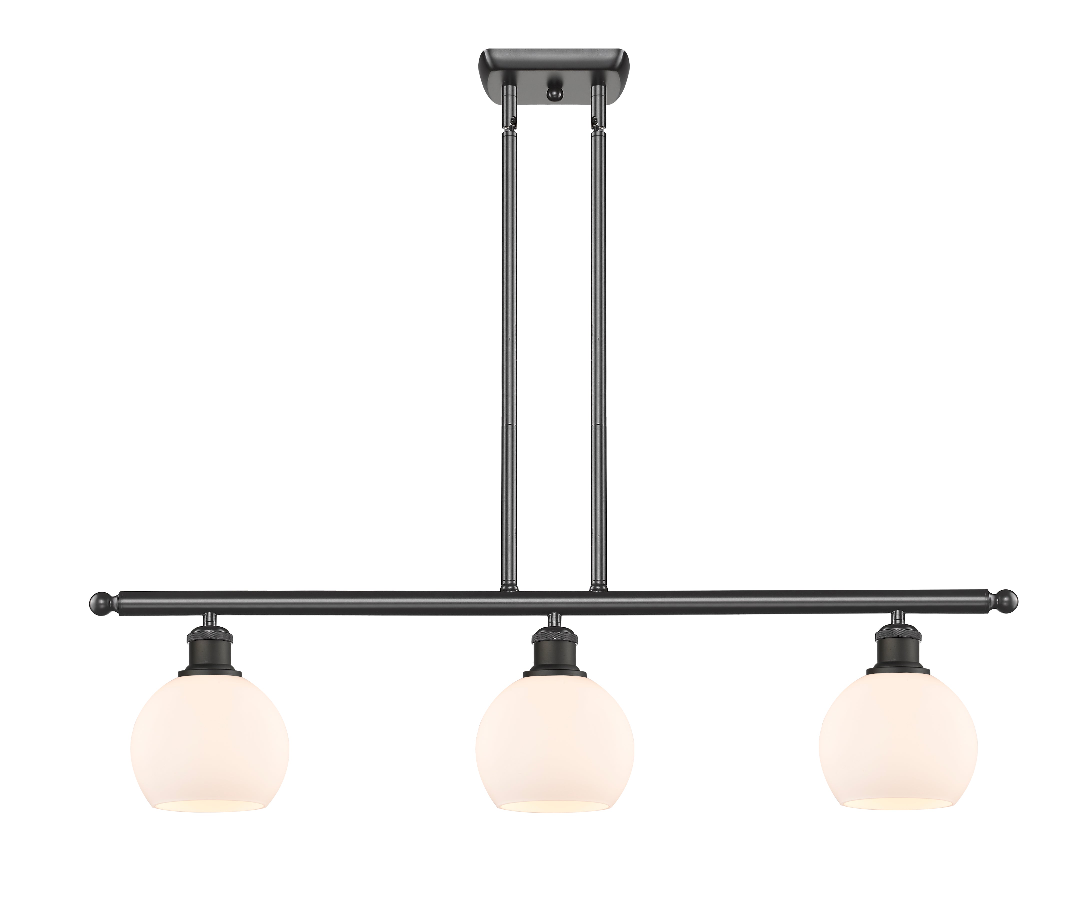 Ballston Island Light Cast Brass Finish