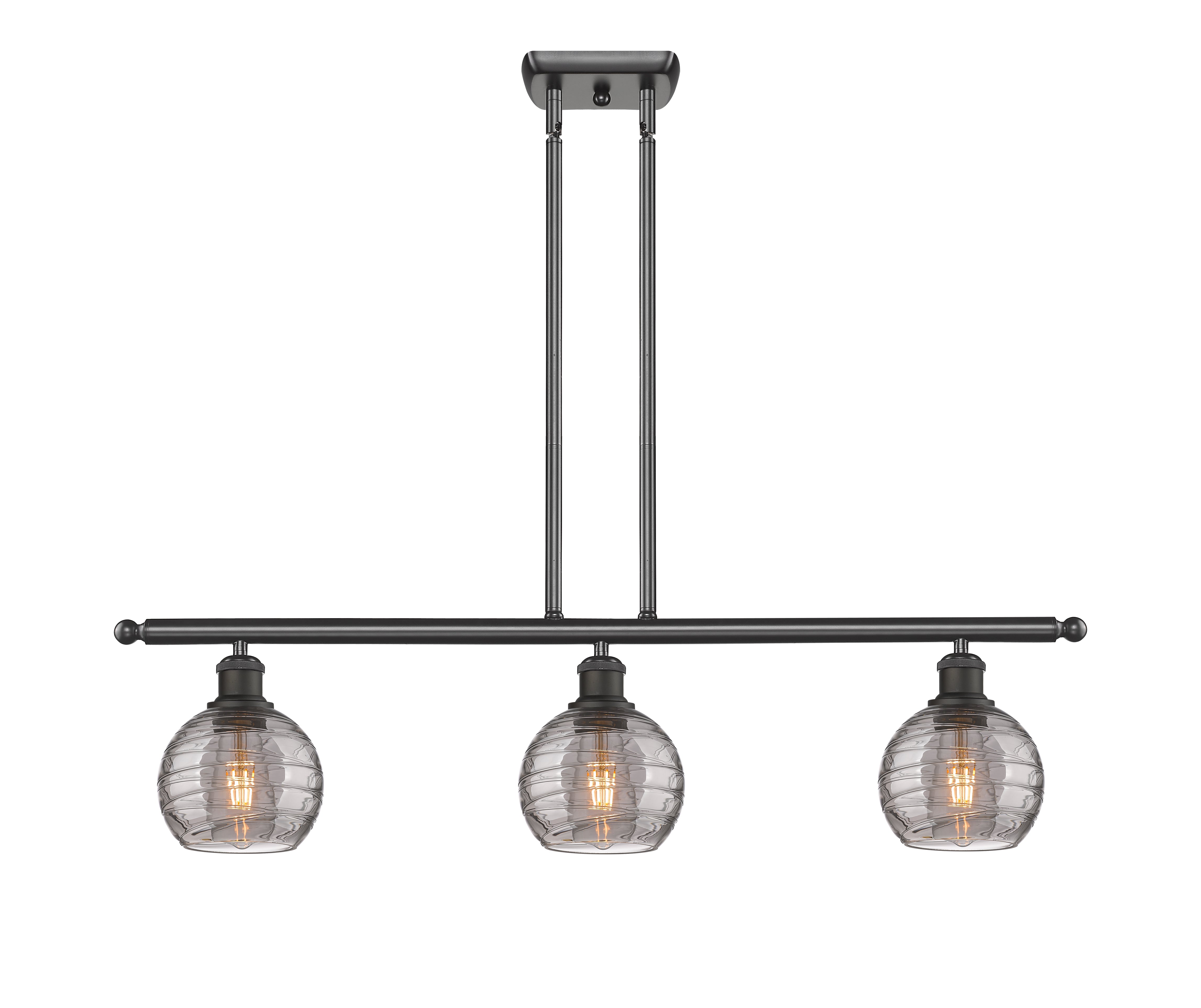Ballston Island Light Cast Brass Finish
