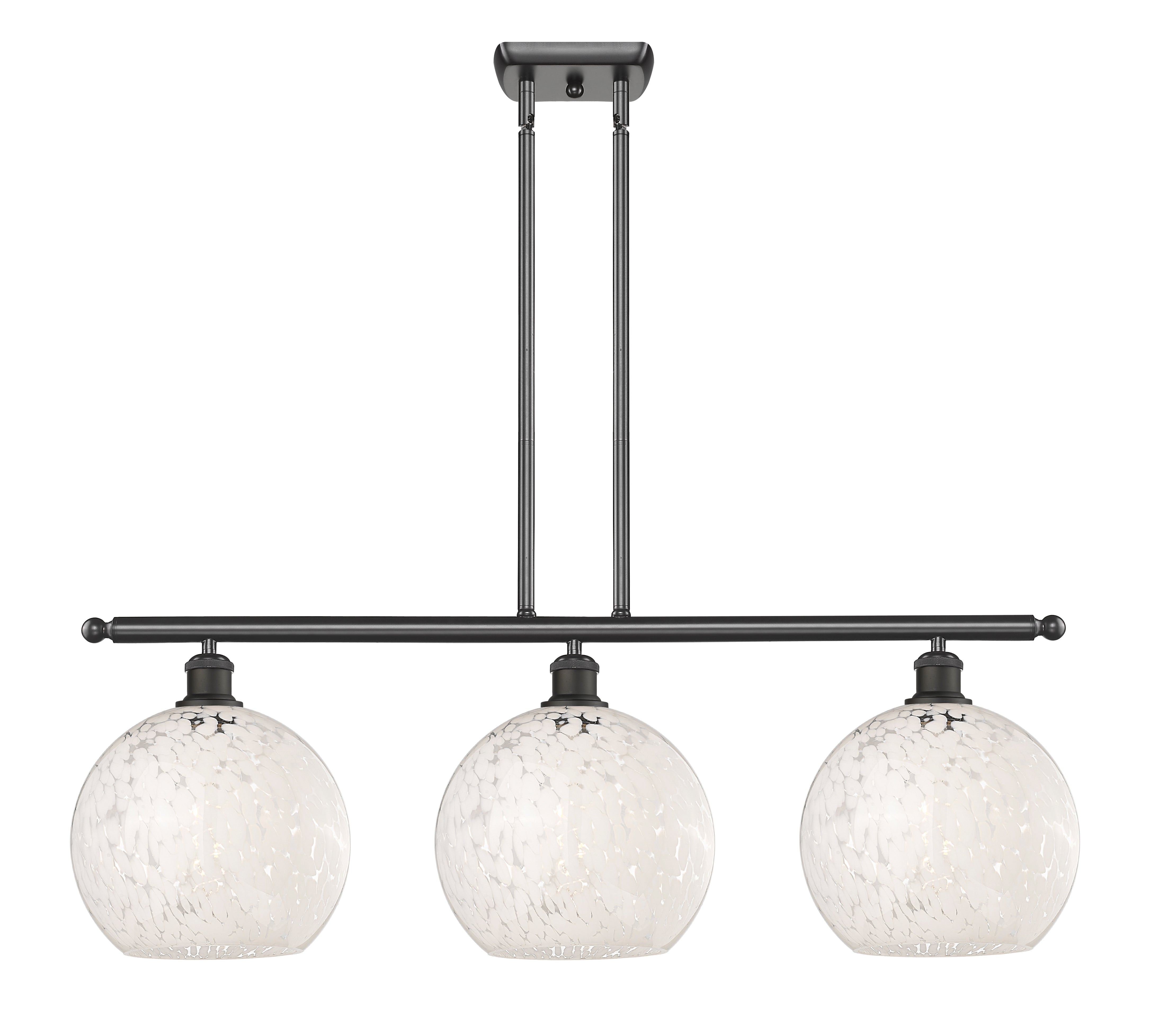 Ballston Island Light Cast Brass Finish
